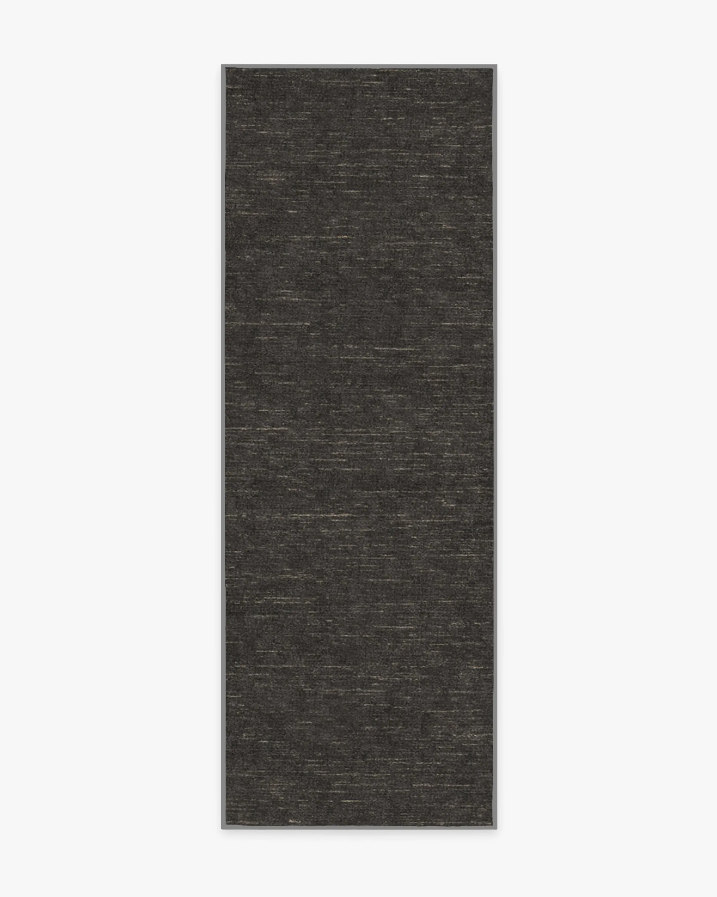 Machine Washable Area Rug - Charcoal, Chenille