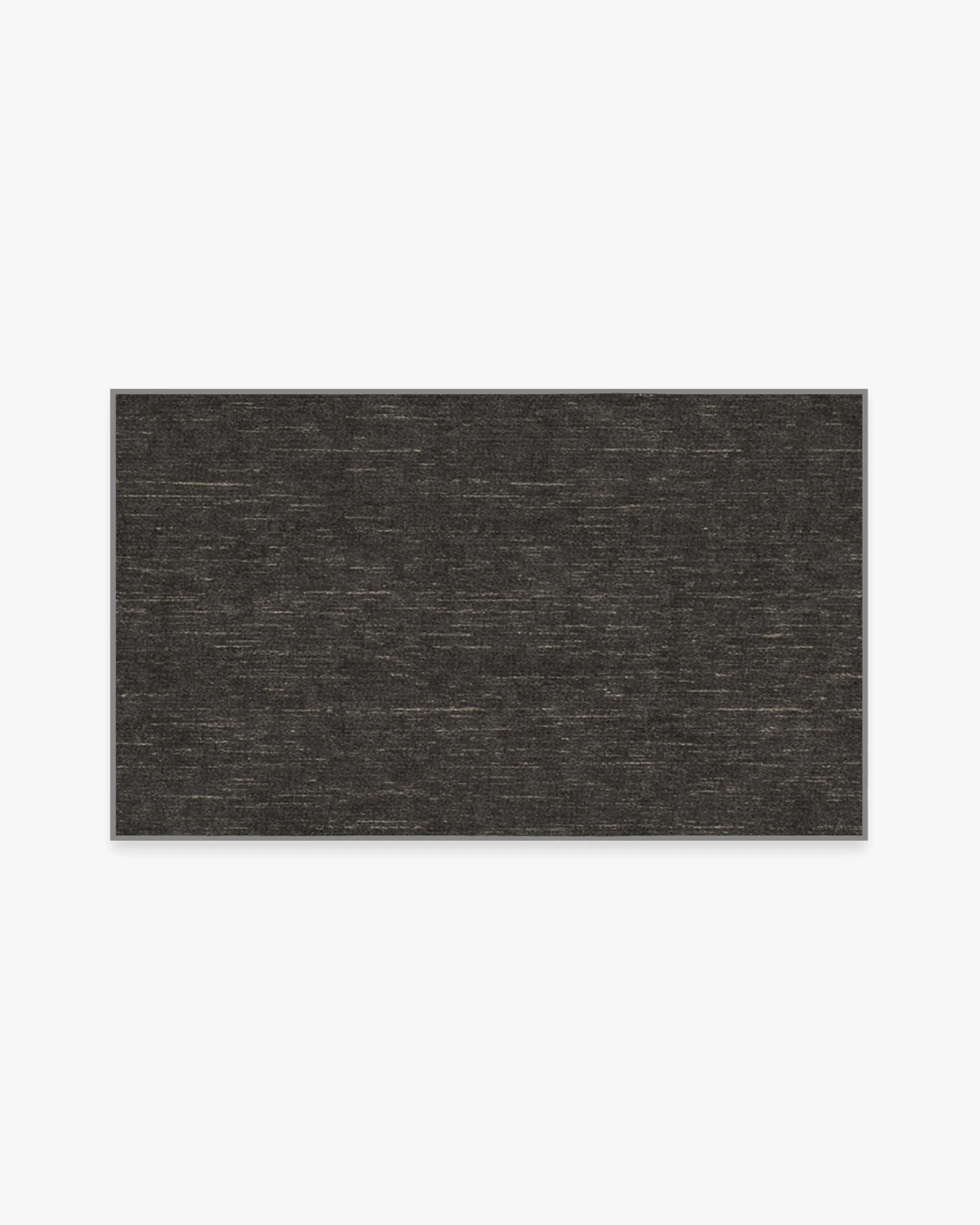 Machine Washable Area Rug - Charcoal, Chenille