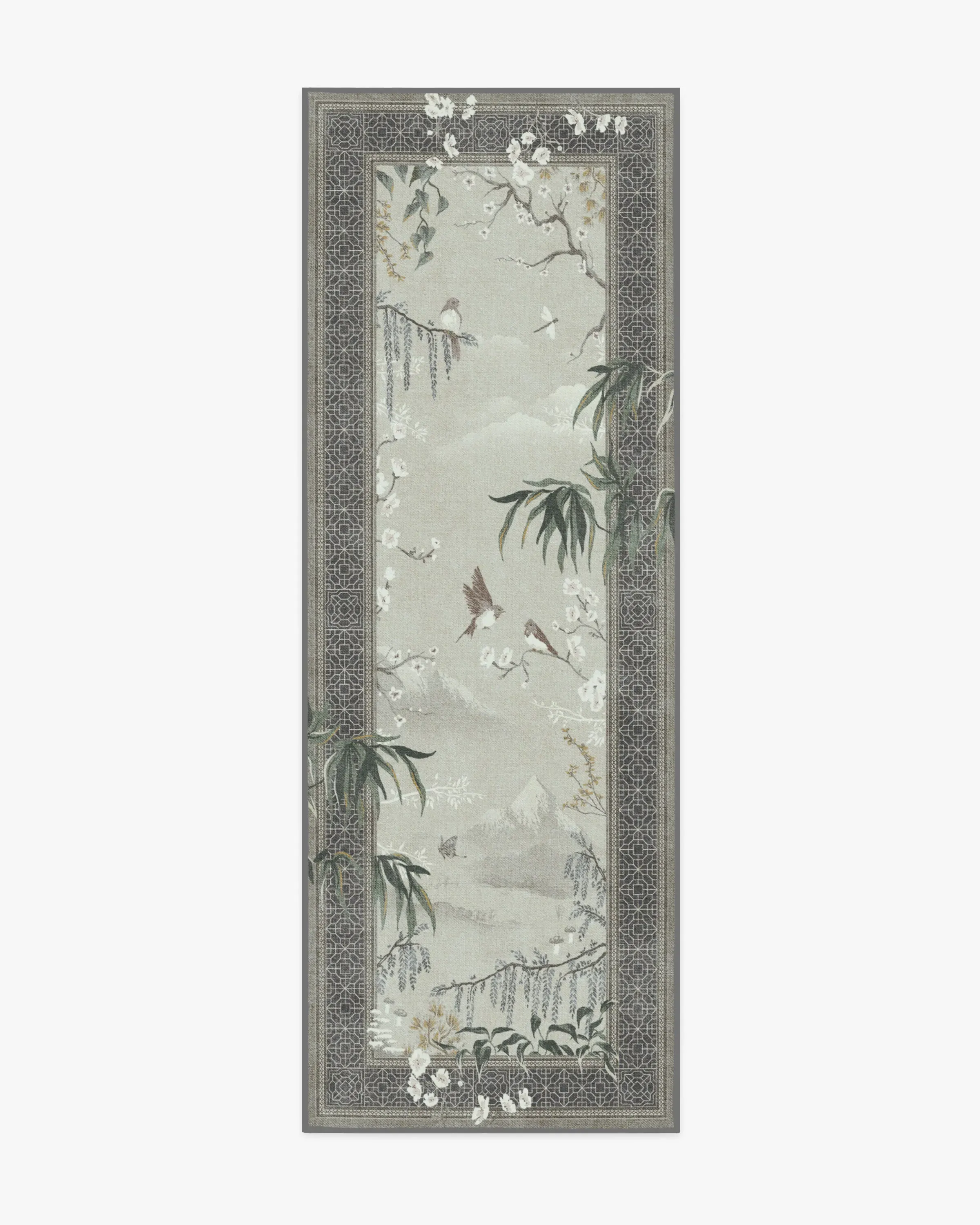 Machine Washable Area Rug - Charcoal & Opal