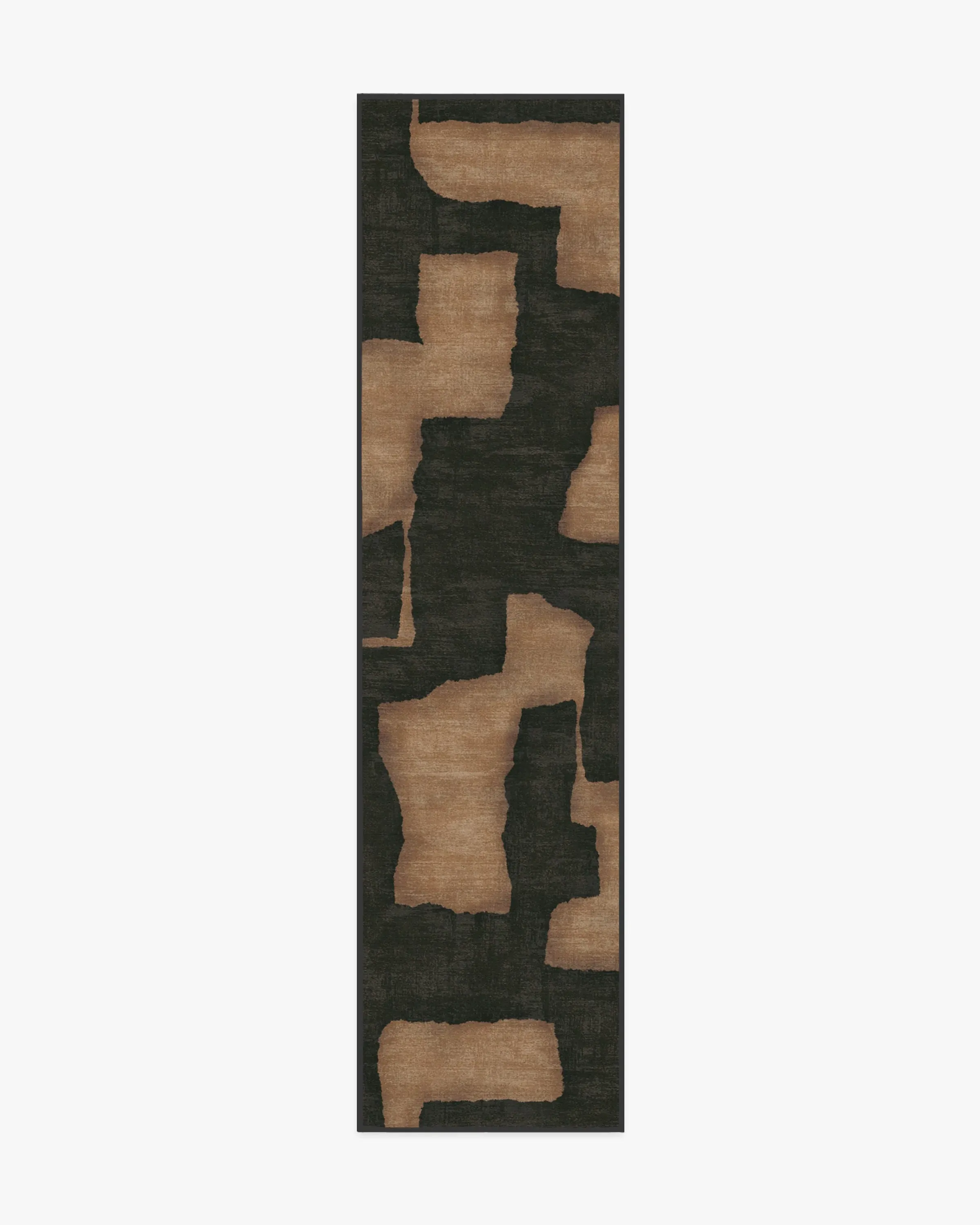Machine Washable Area Rug - Charcoal & Taupe