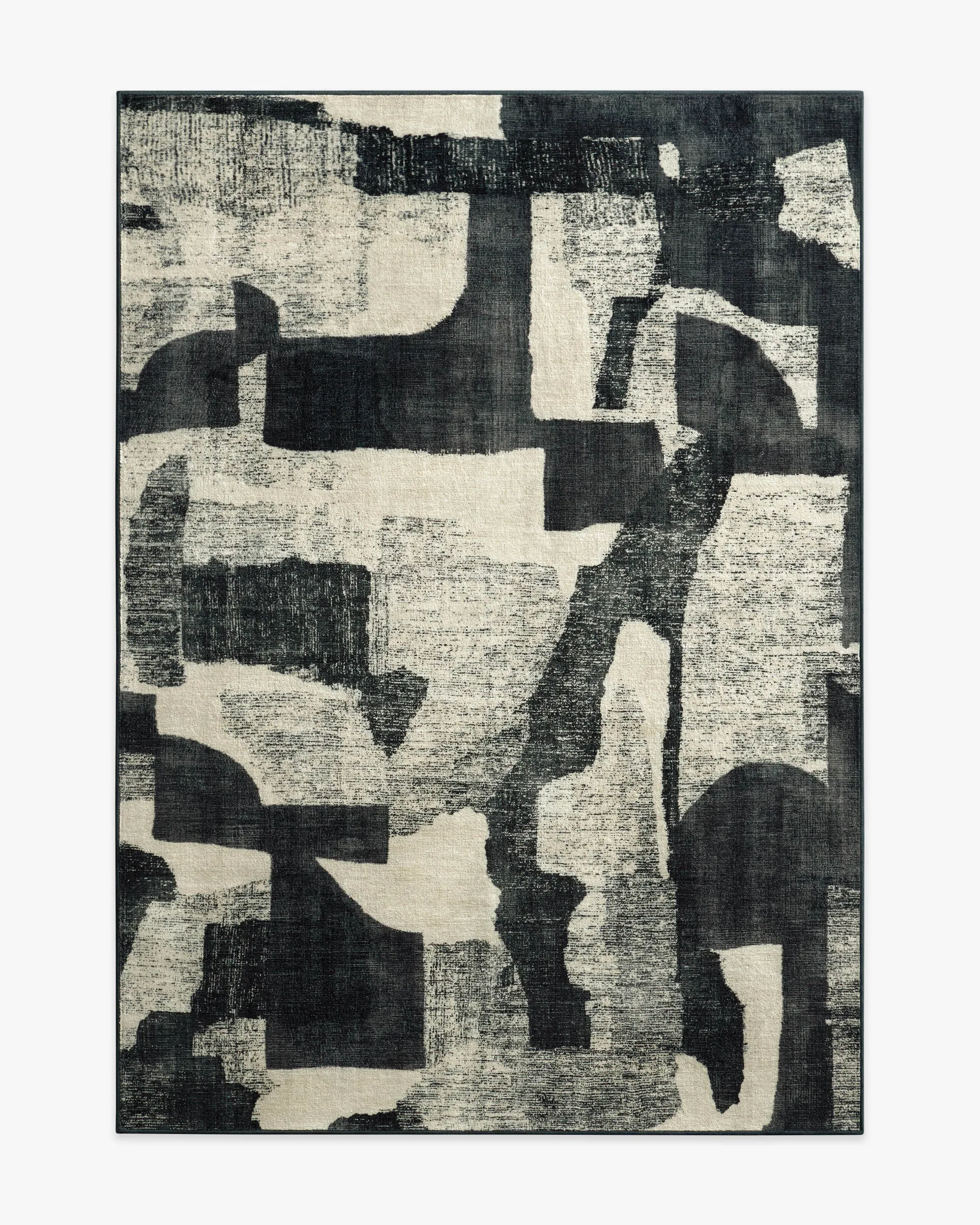 Machine Washable Area Rug - Charcoal, Tufted