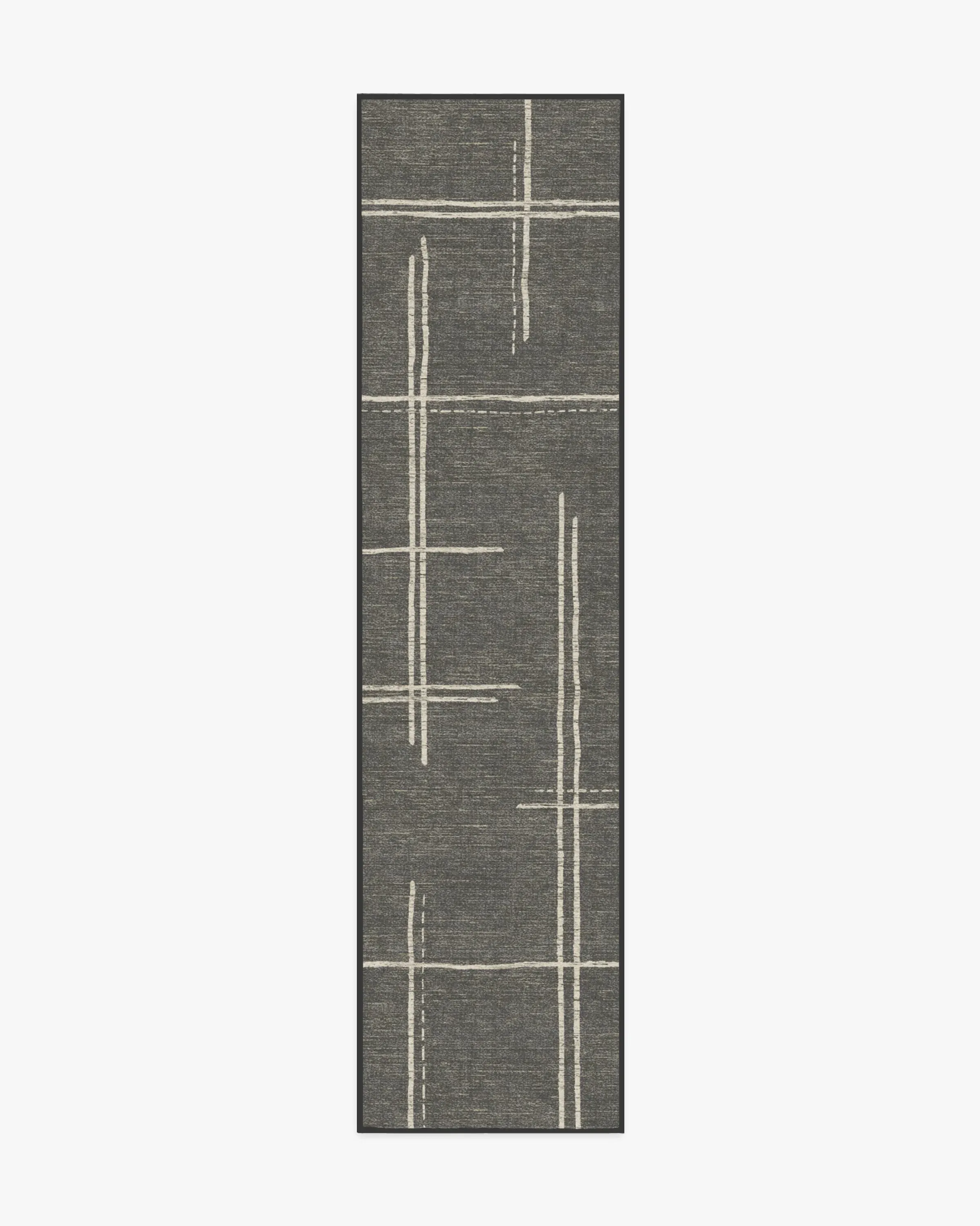Machine Washable Area Rug - Charcoal