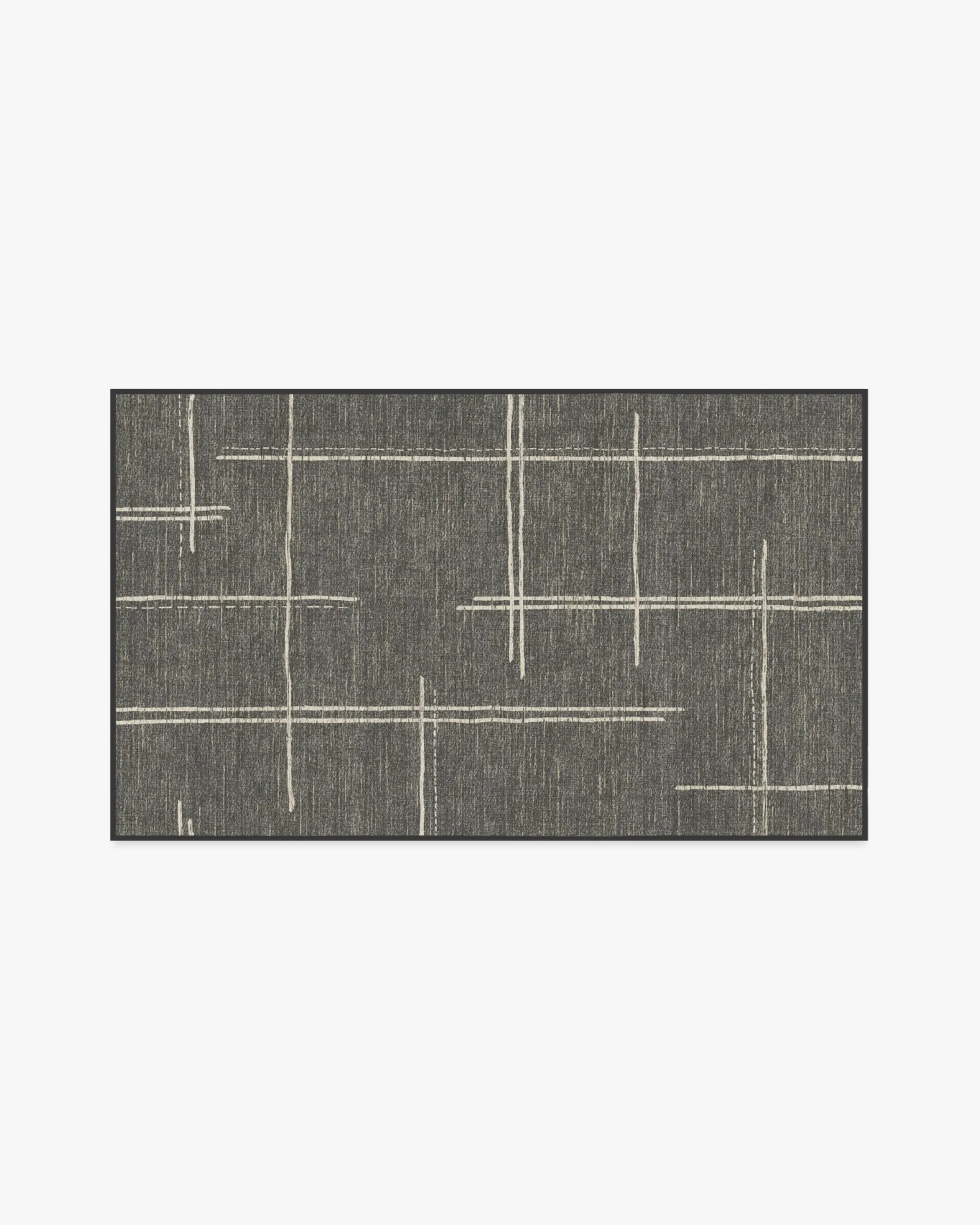 Machine Washable Area Rug - Charcoal