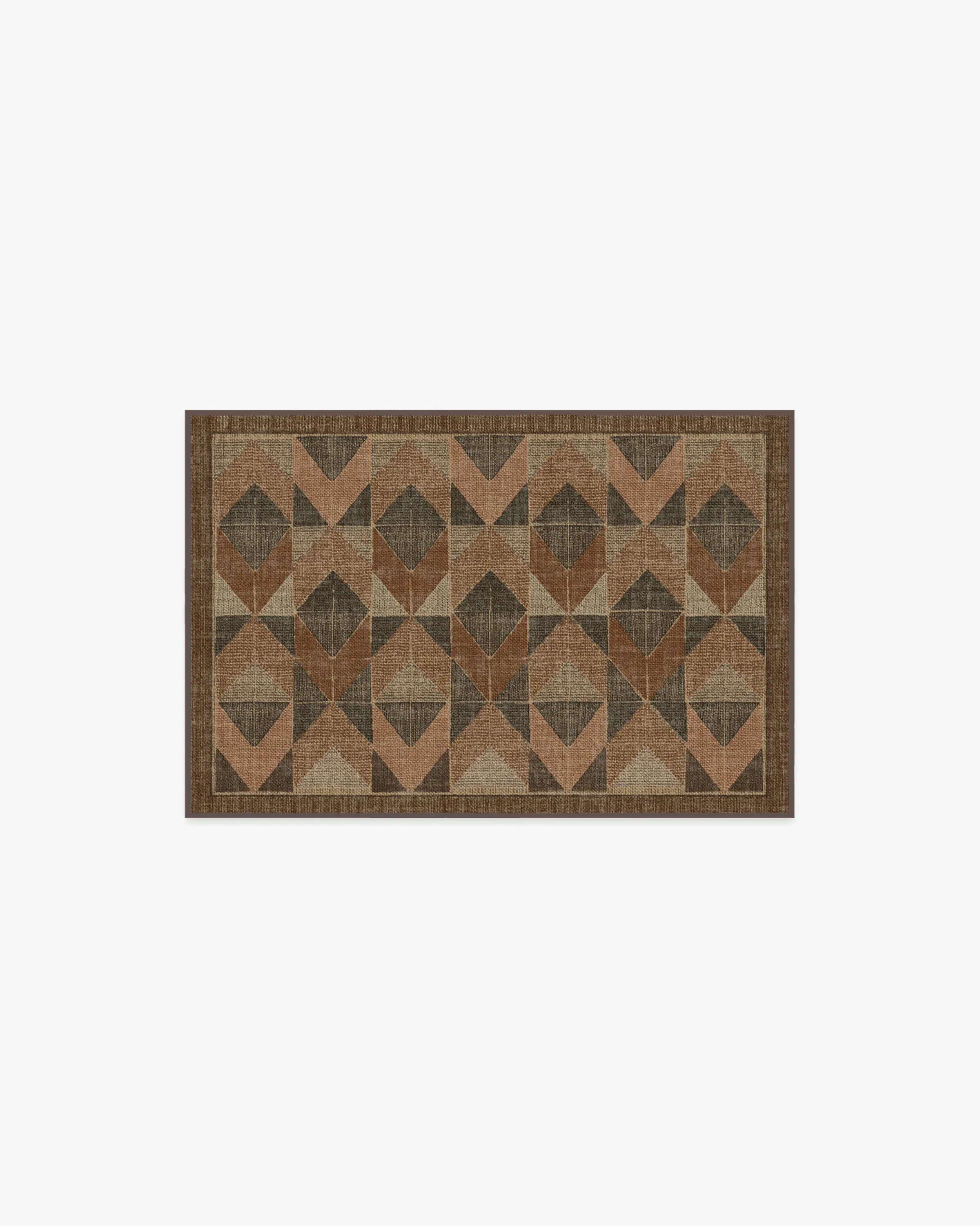 Machine Washable Area Rug - Copper, Brown image