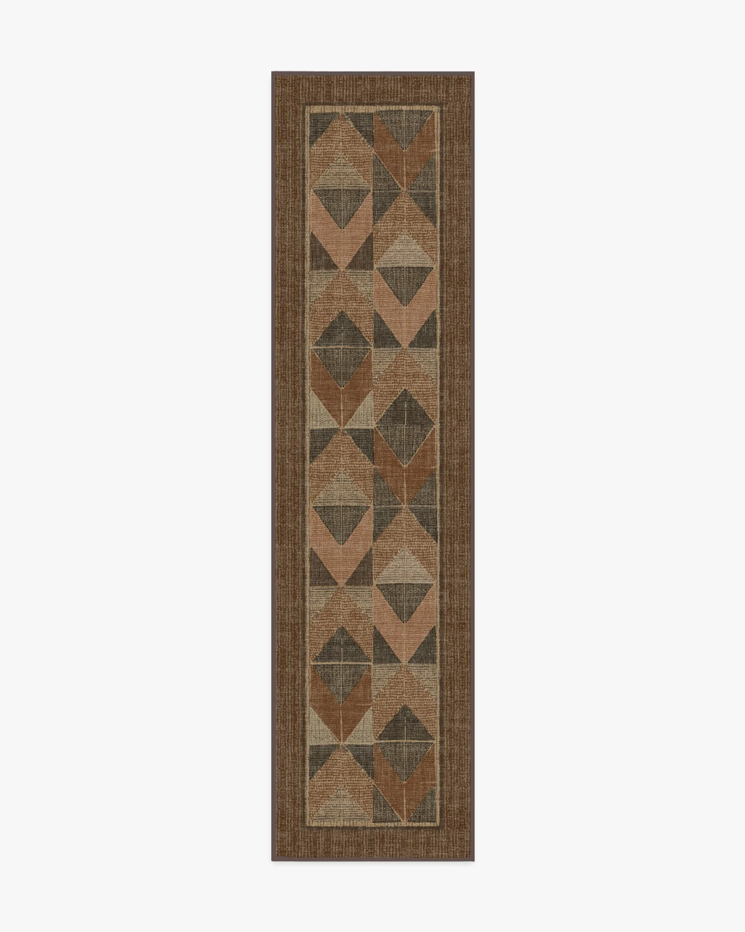 Machine Washable Area Rug - Copper, Brown