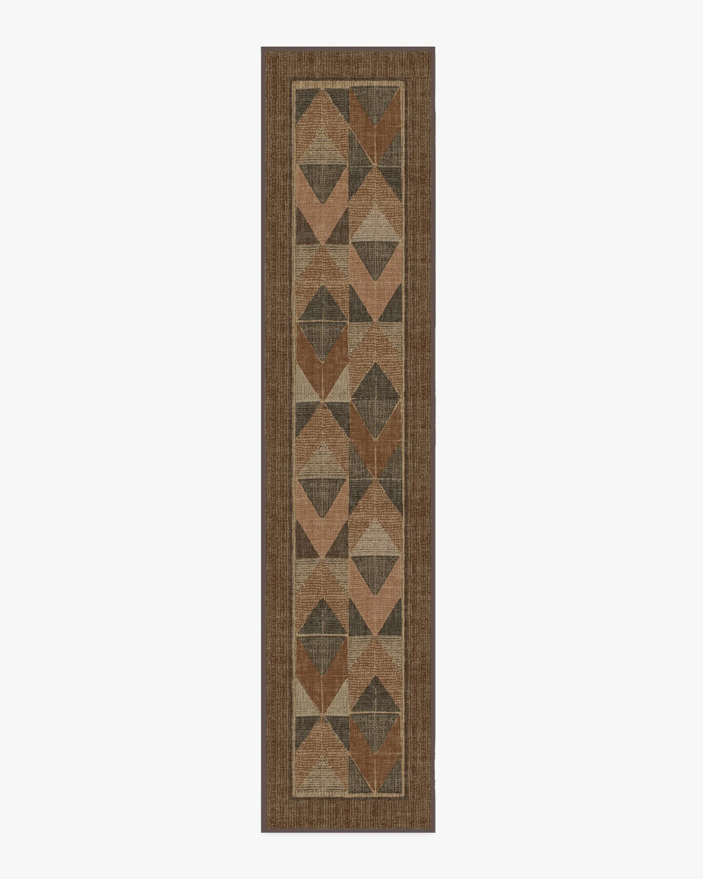 Machine Washable Area Rug - Copper, Brown