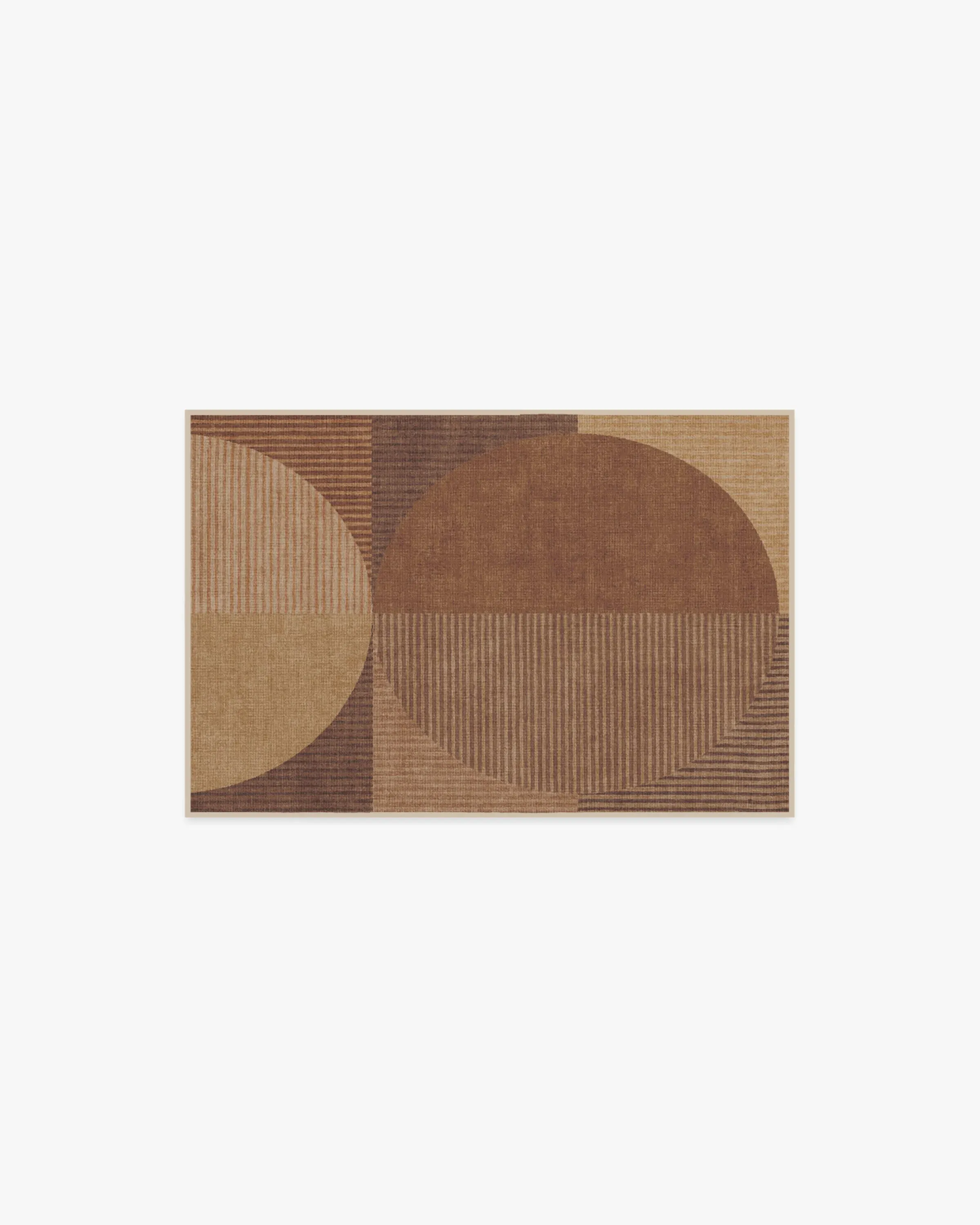 Machine Washable Area Rug - Copper, Flatwoven image
