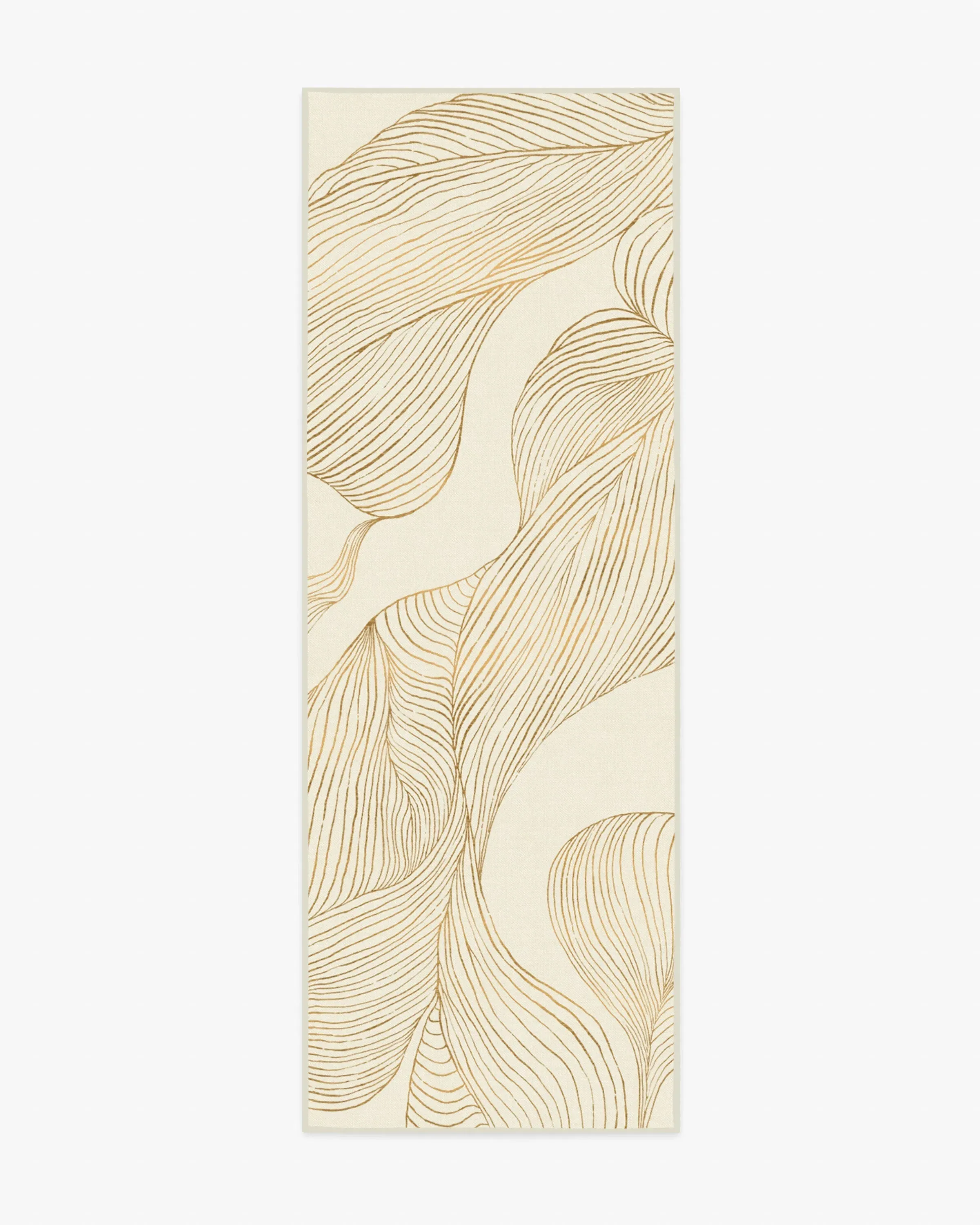 Machine Washable Area Rug - Cream, Gold image
