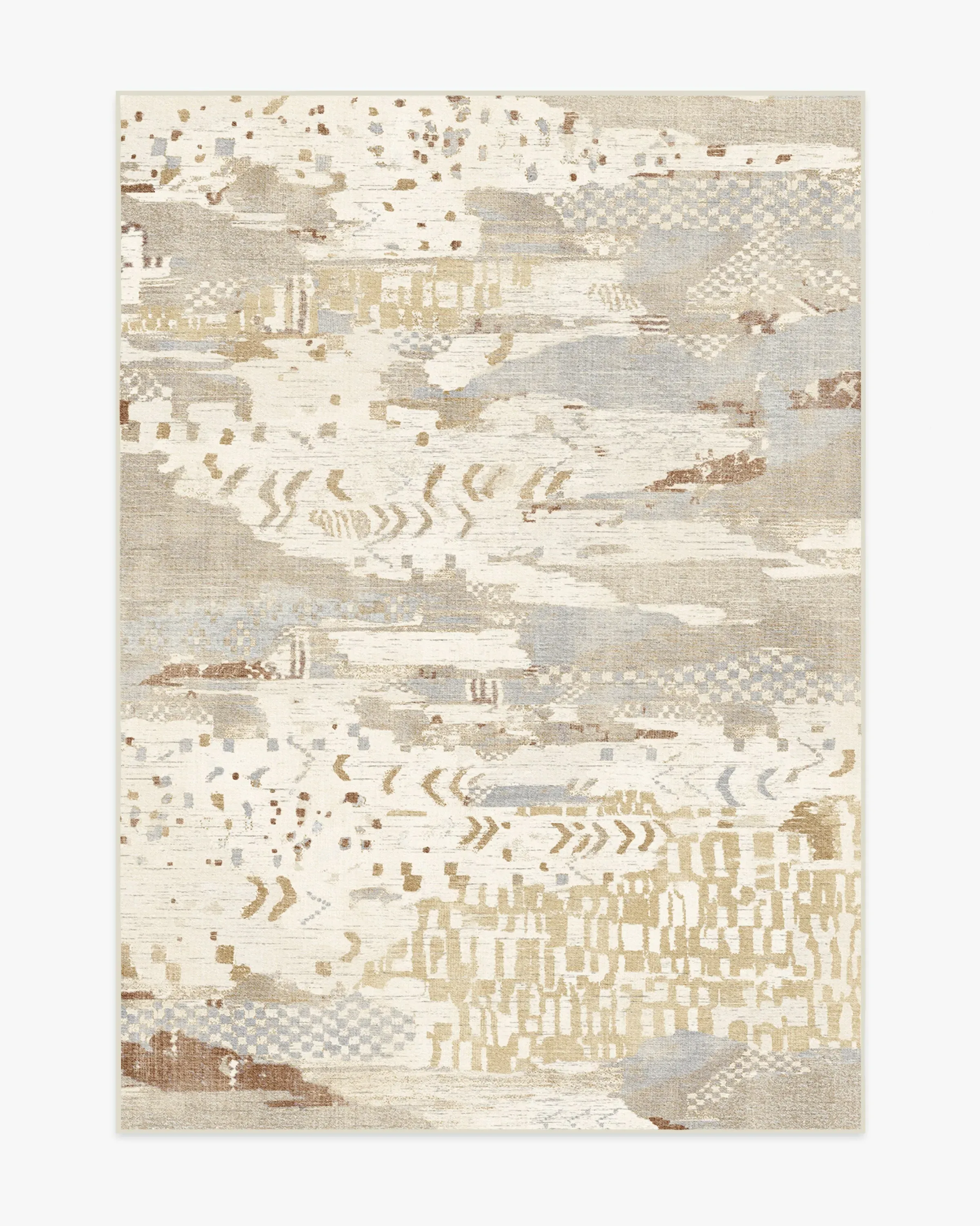 Machine Washable Area Rug - Cream
