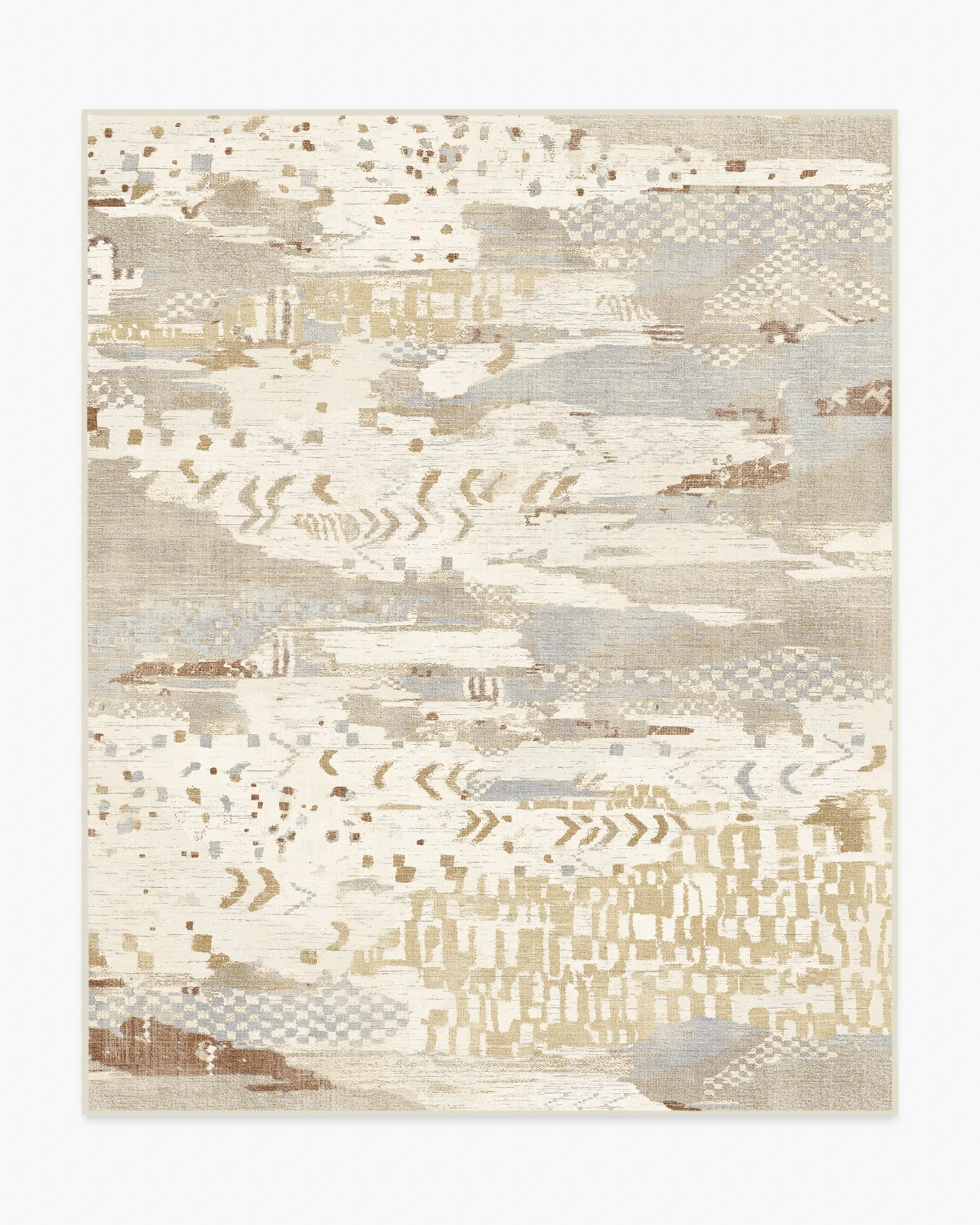 Machine Washable Area Rug - Cream