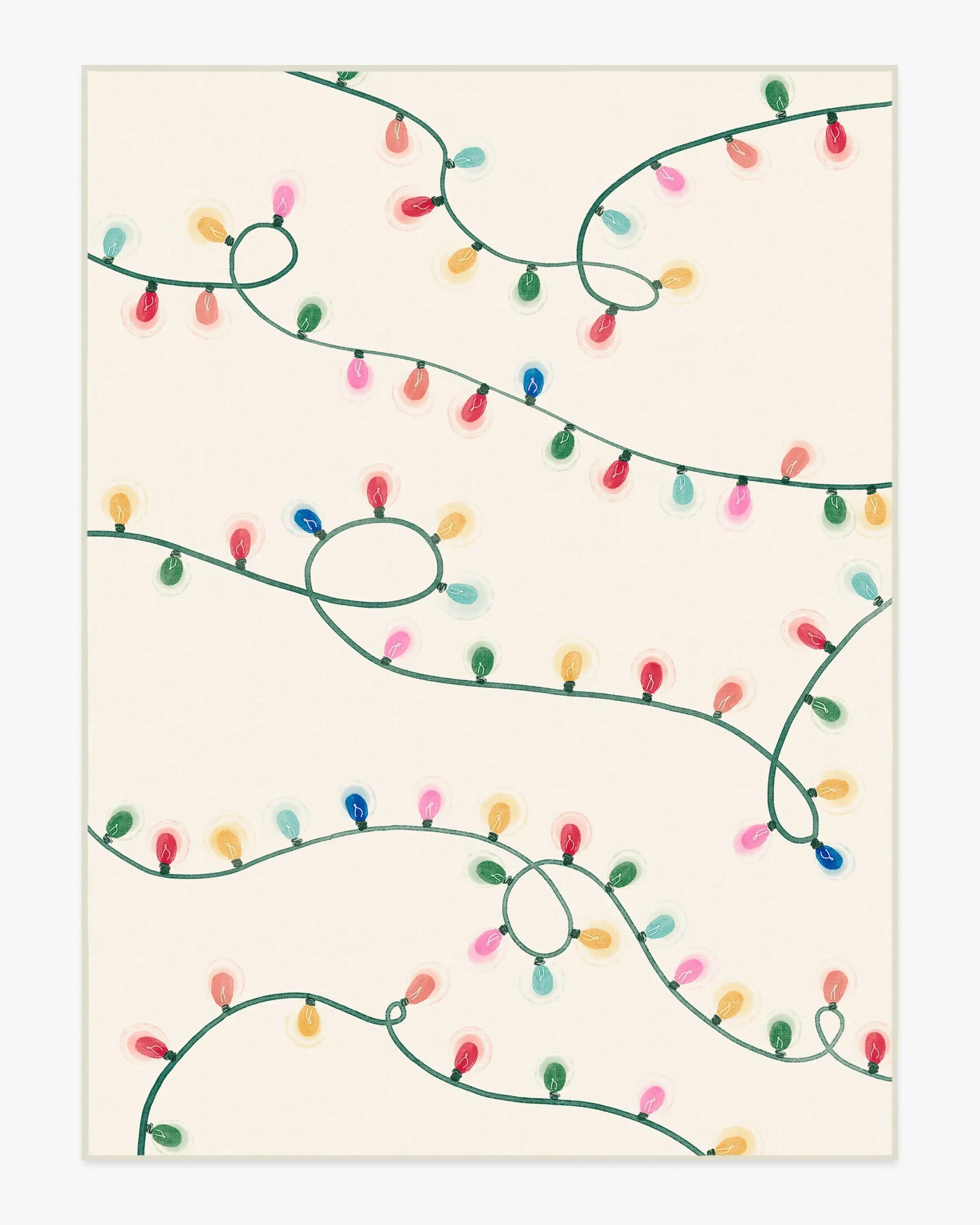 Machine Washable Area Rug - Cream