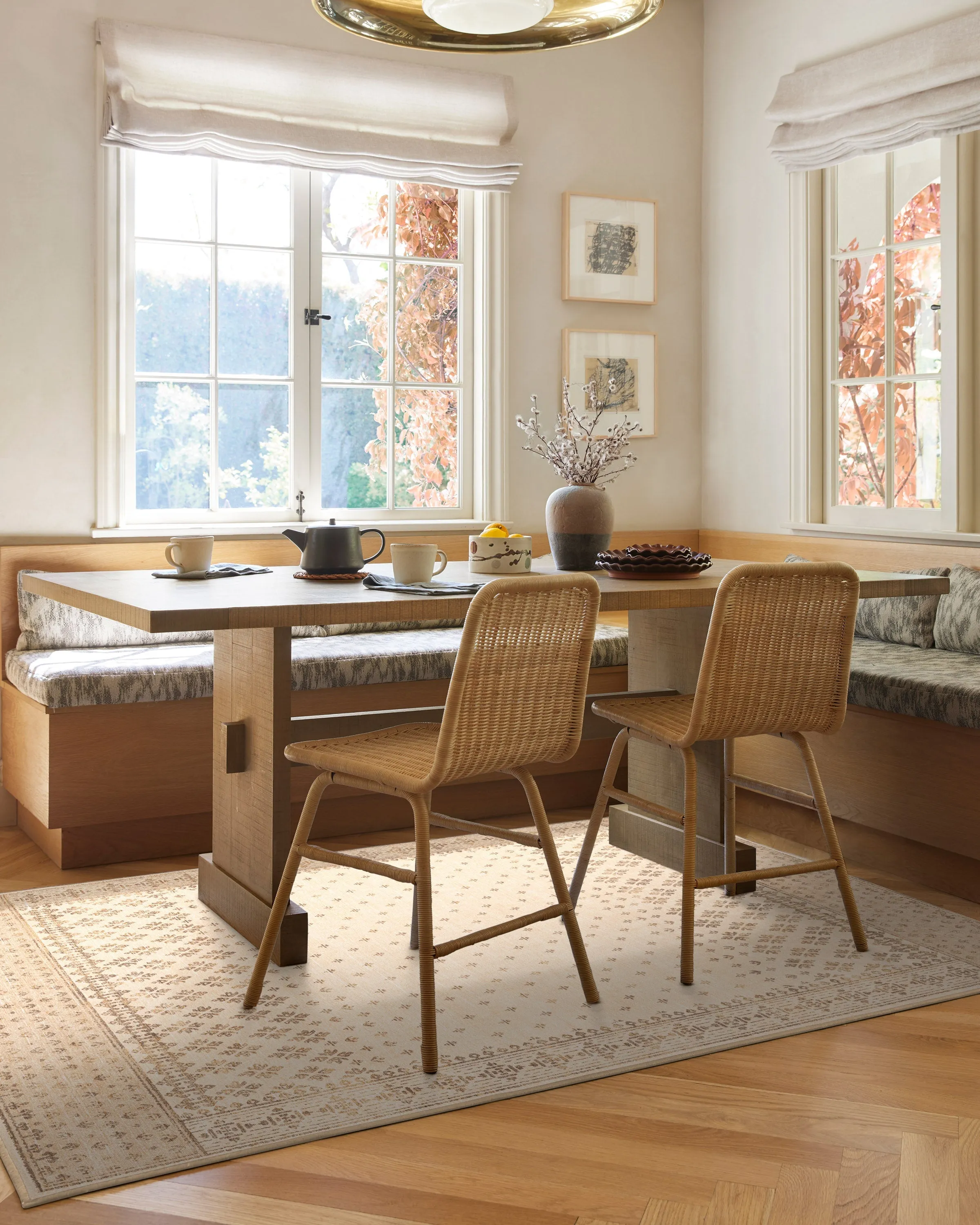 Machine Washable Area Rug - Cream