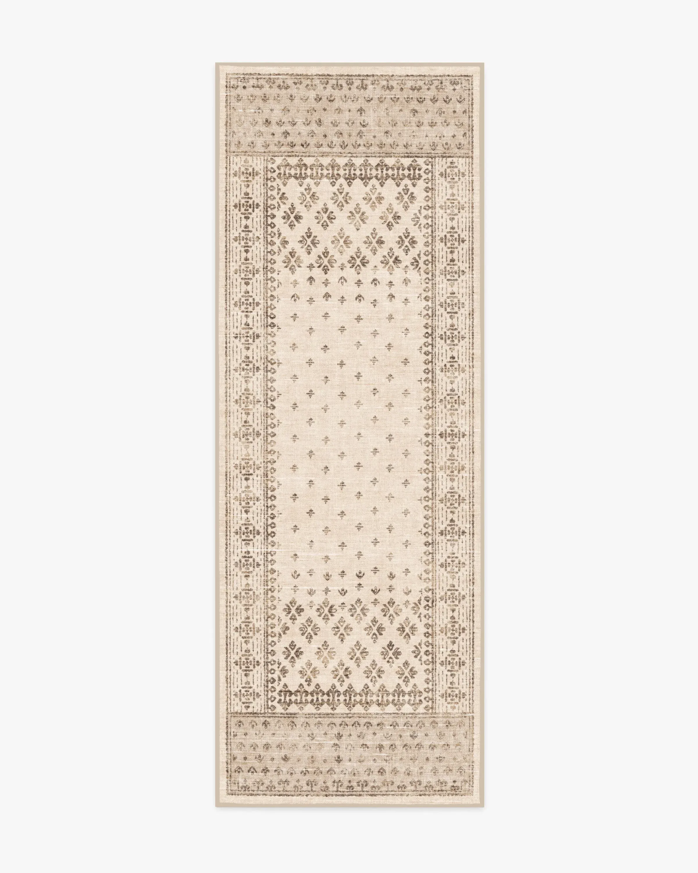 Machine Washable Area Rug - Cream image