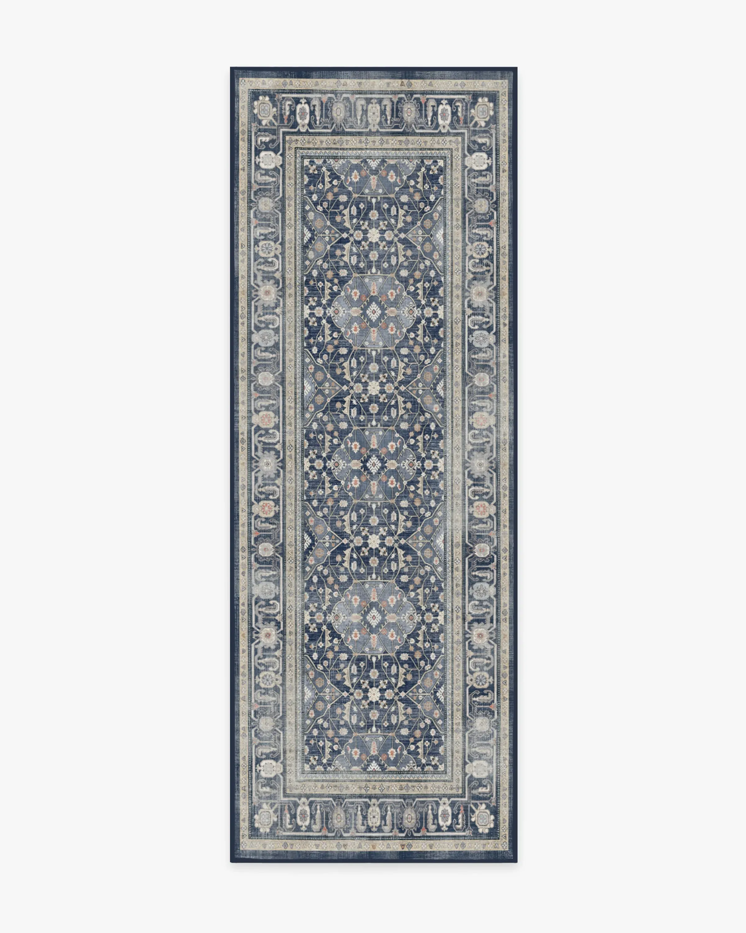 Machine Washable Area Rug - Dusk Blue