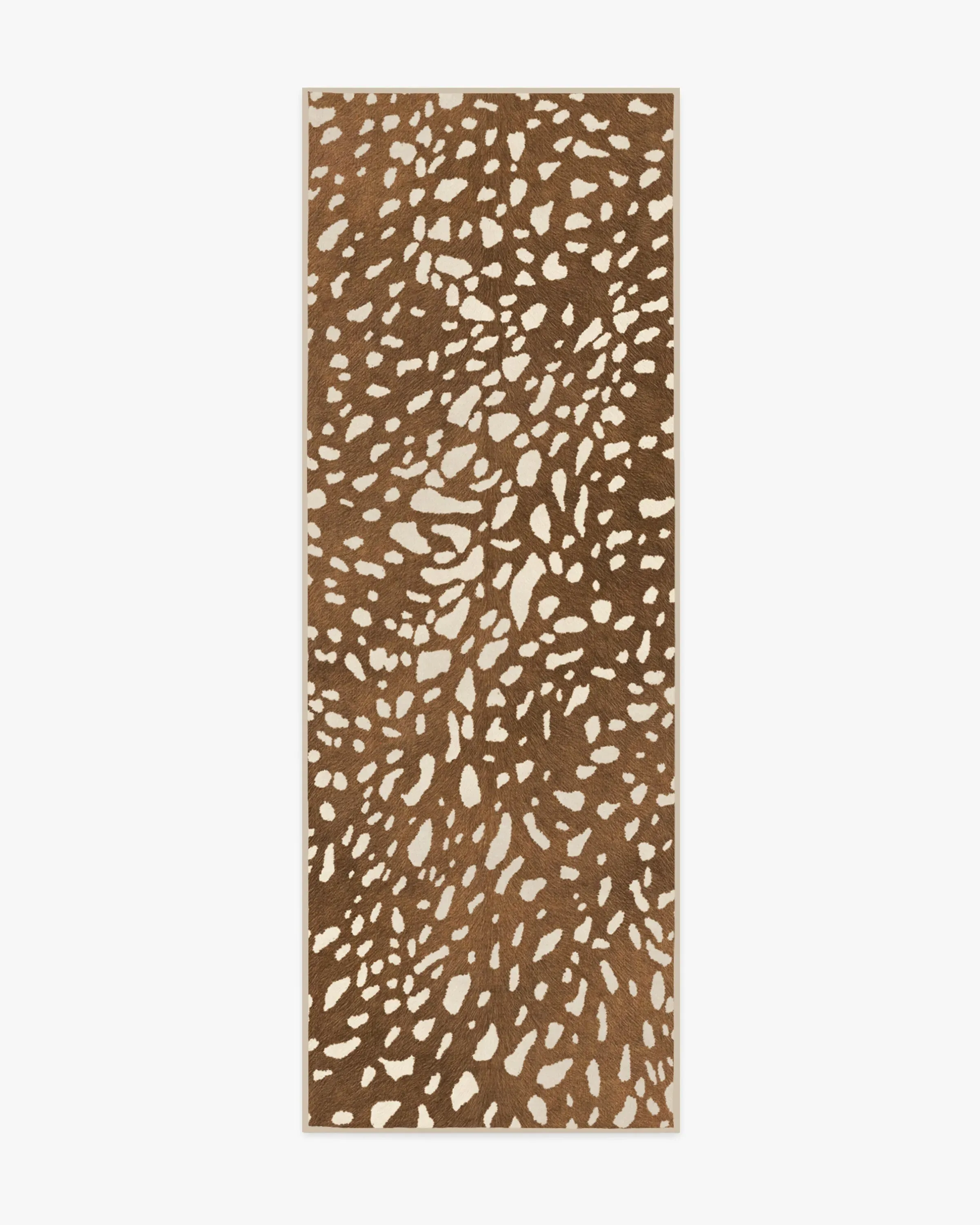 Machine Washable Area Rug - Fawn Brown image