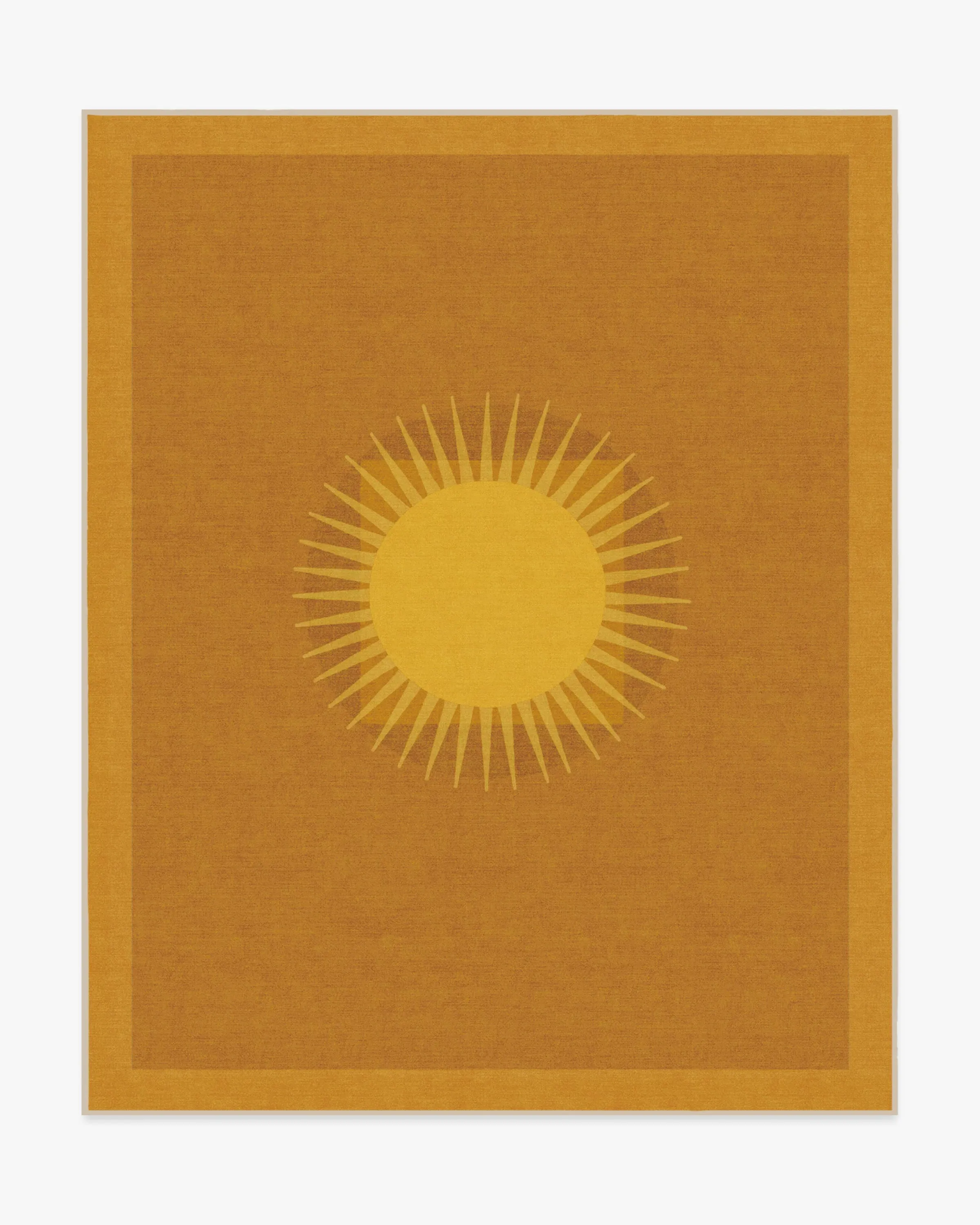 Machine Washable Area Rug - Gold
