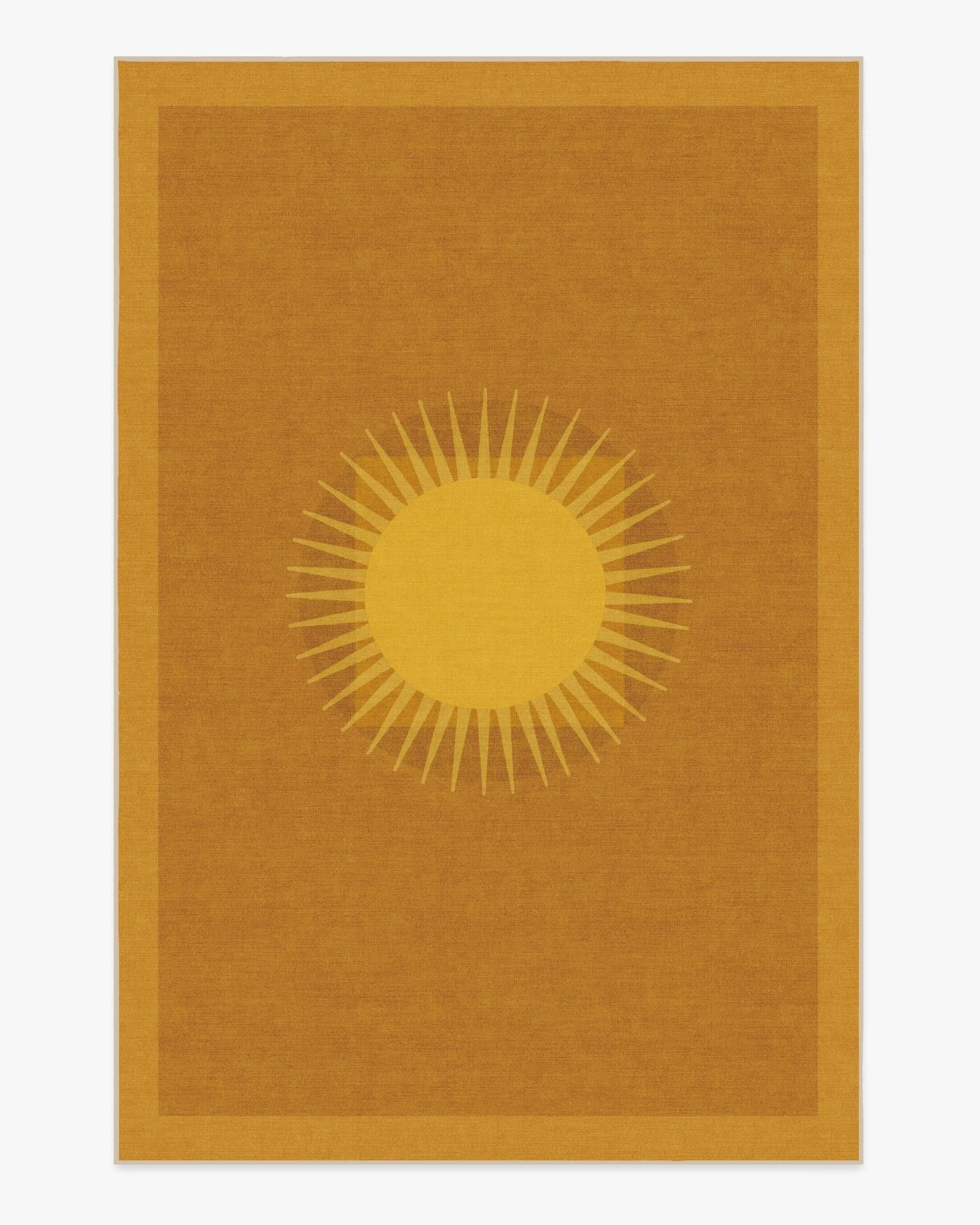 Machine Washable Area Rug - Gold