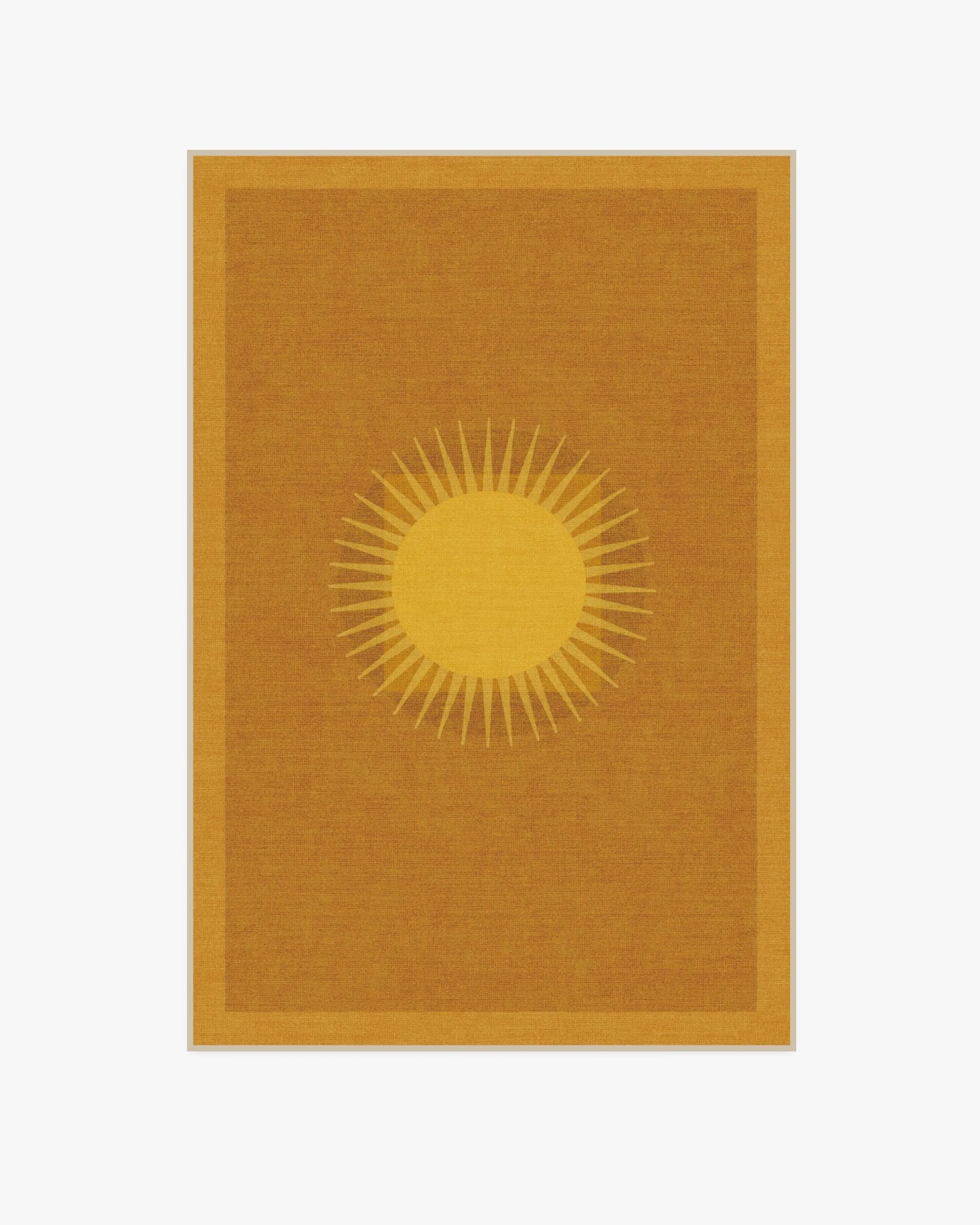 Machine Washable Area Rug - Gold