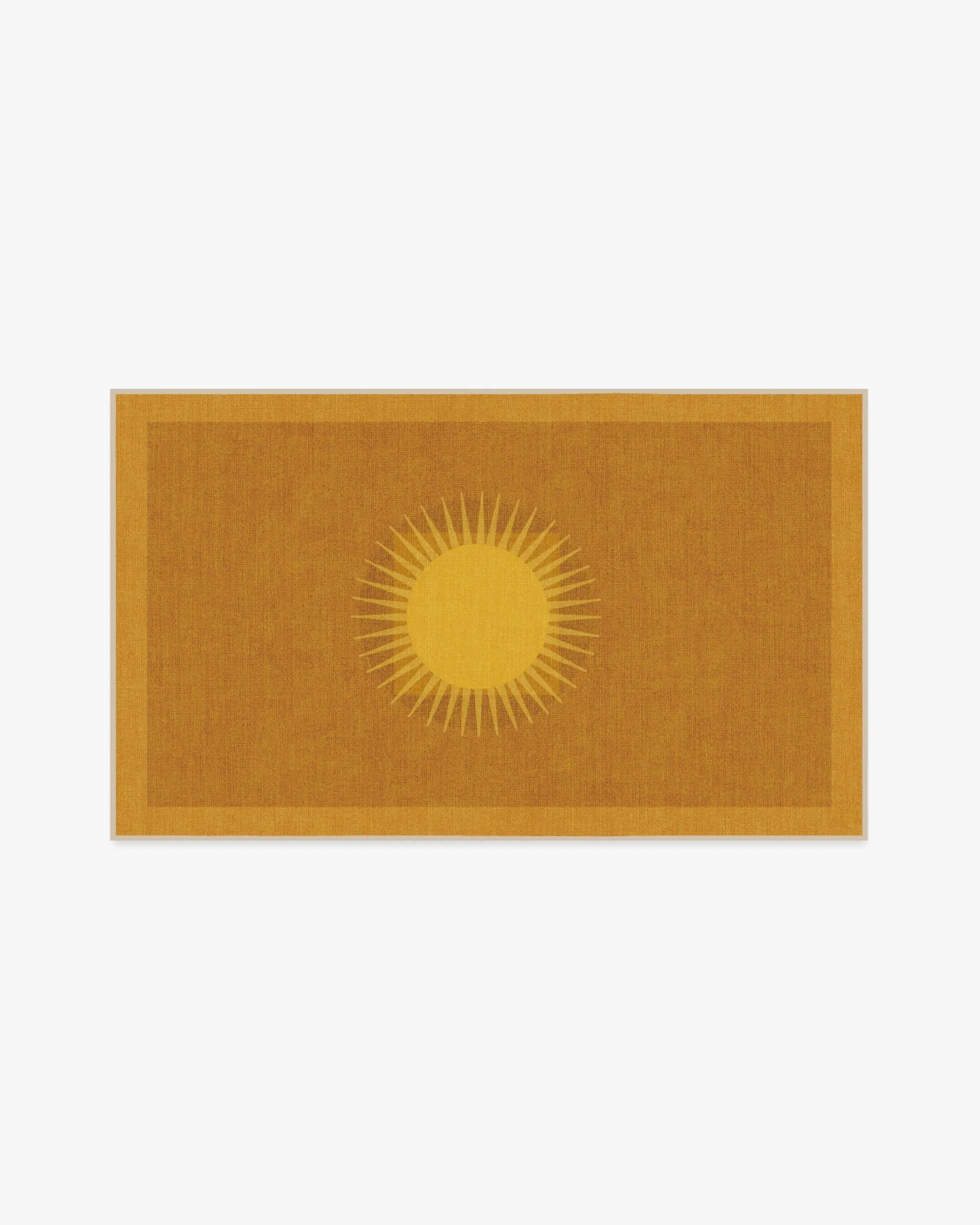 Machine Washable Area Rug - Gold