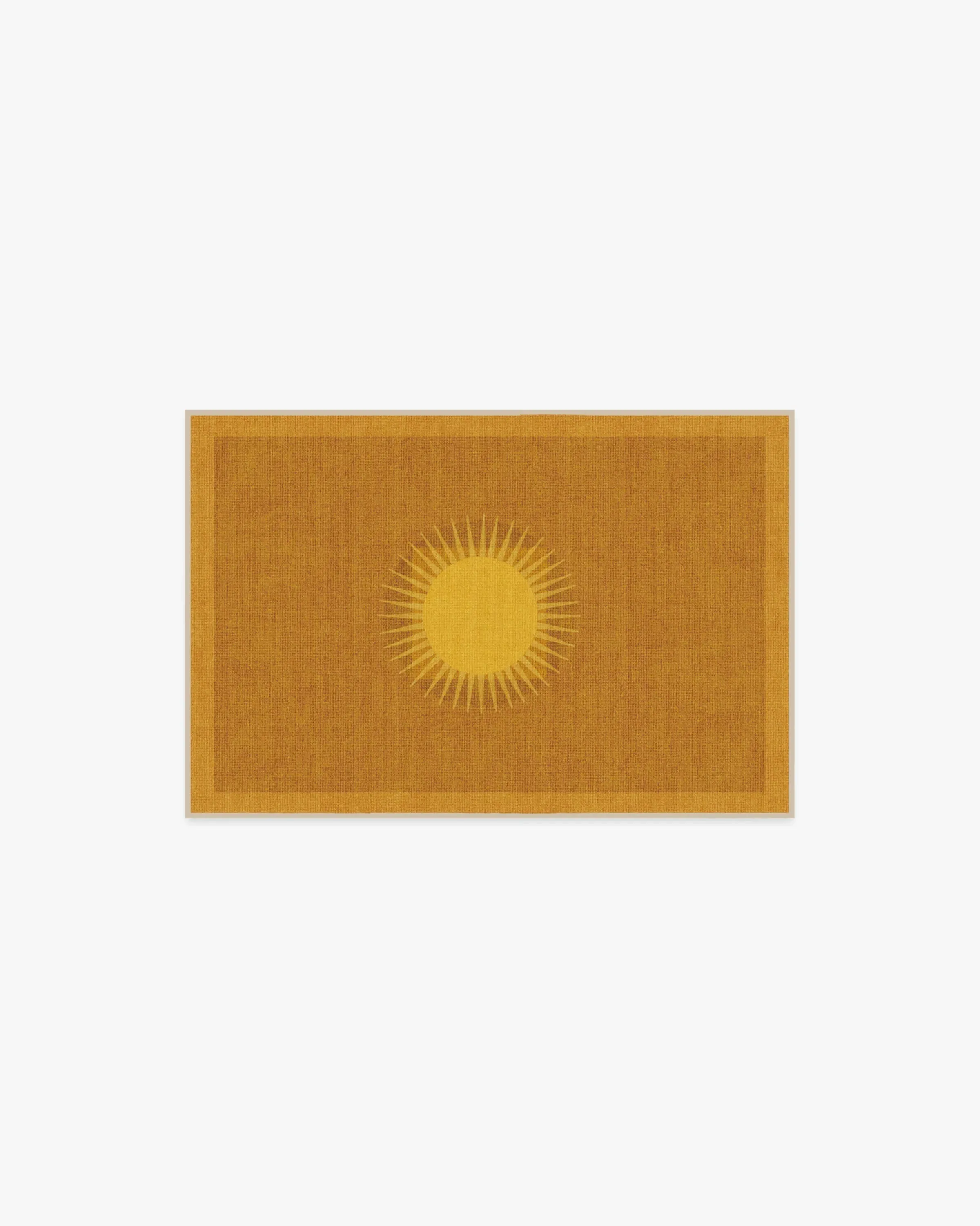 Machine Washable Area Rug - Gold image