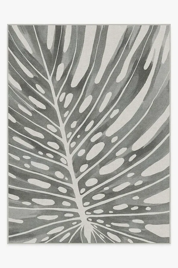 Machine Washable Area Rug - Grey