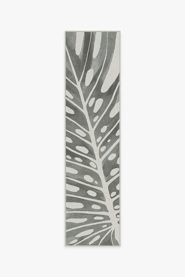 Machine Washable Area Rug - Grey