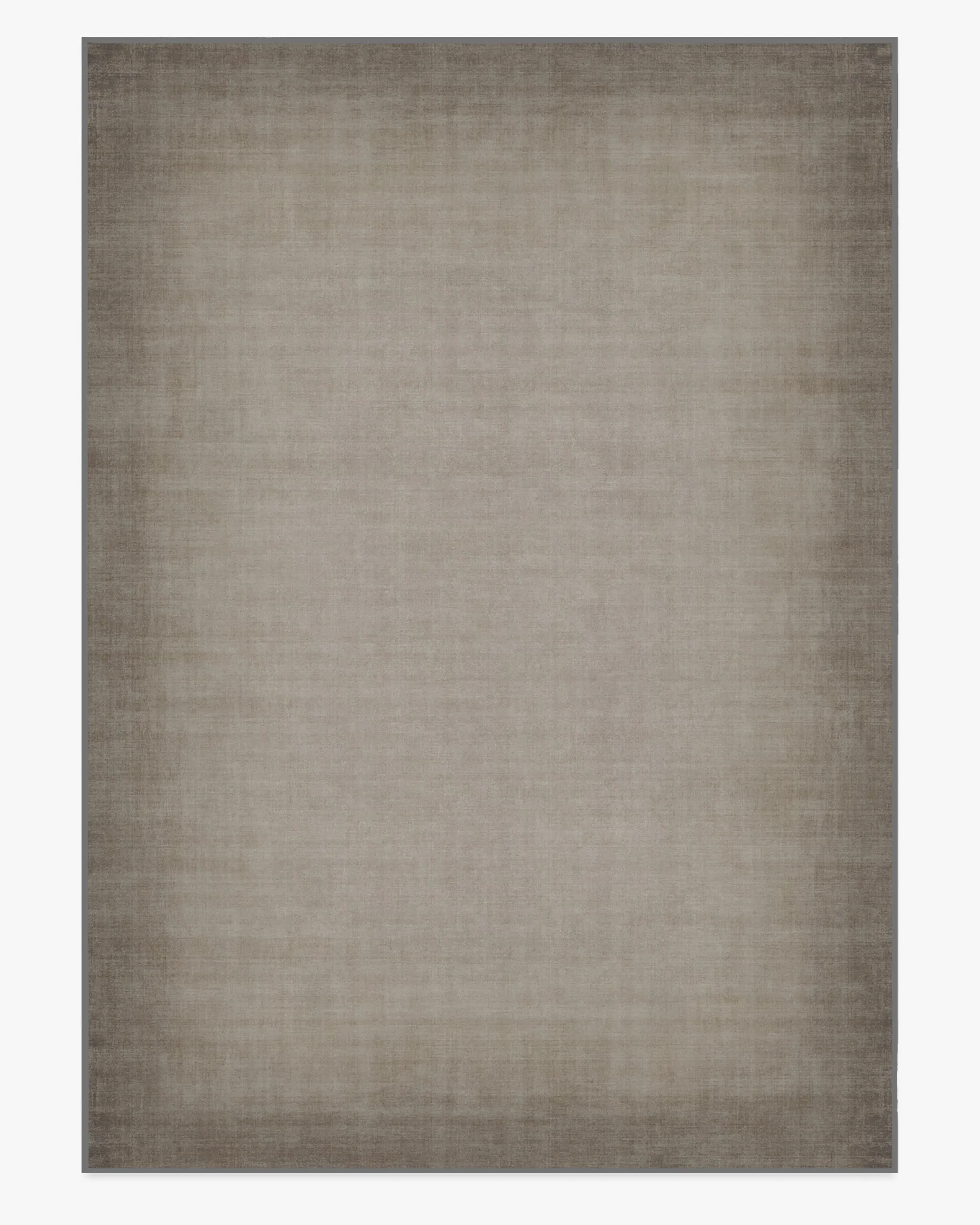 Machine Washable Area Rug - Grey, Flatwoven