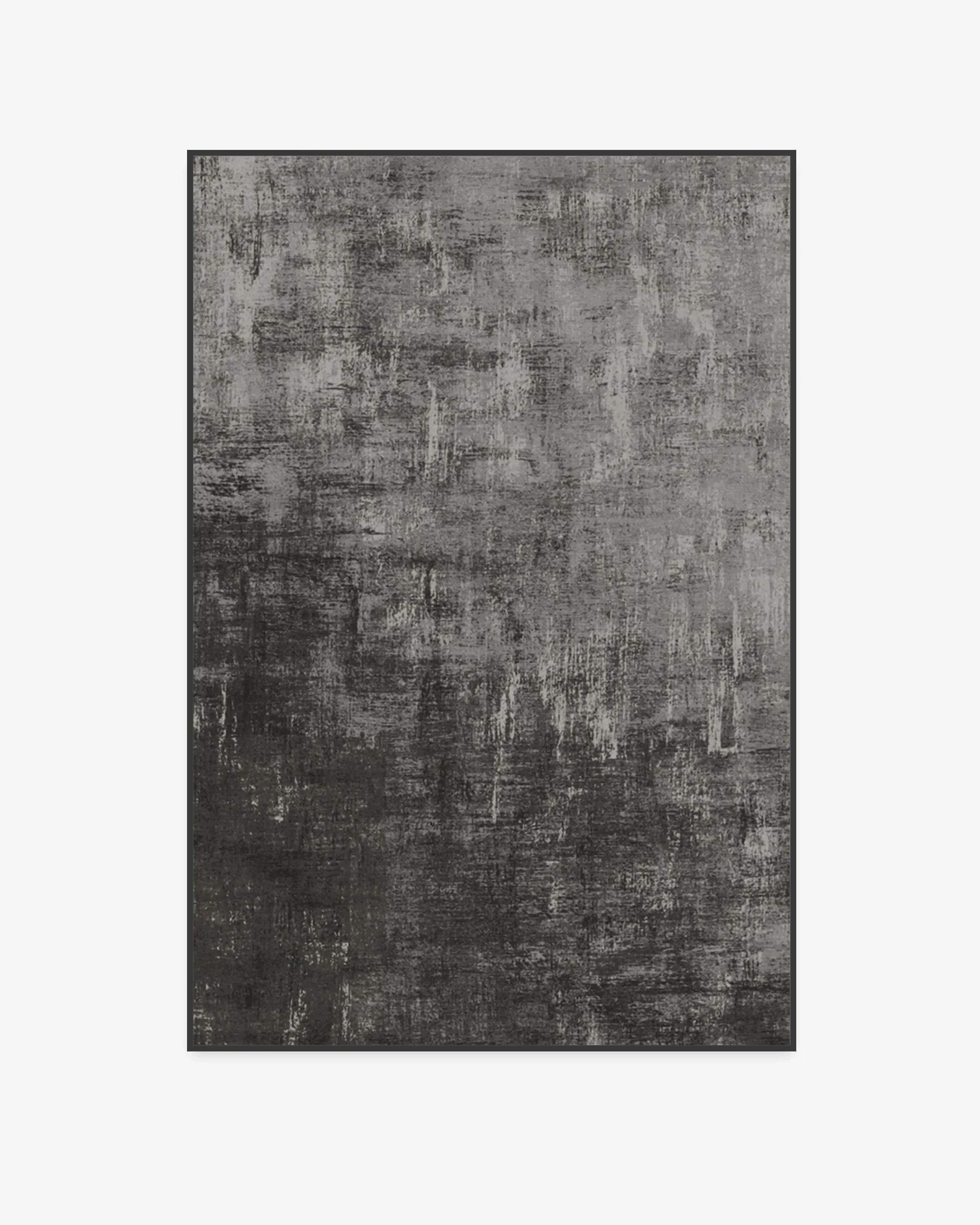 Machine Washable Area Rug - Grey
