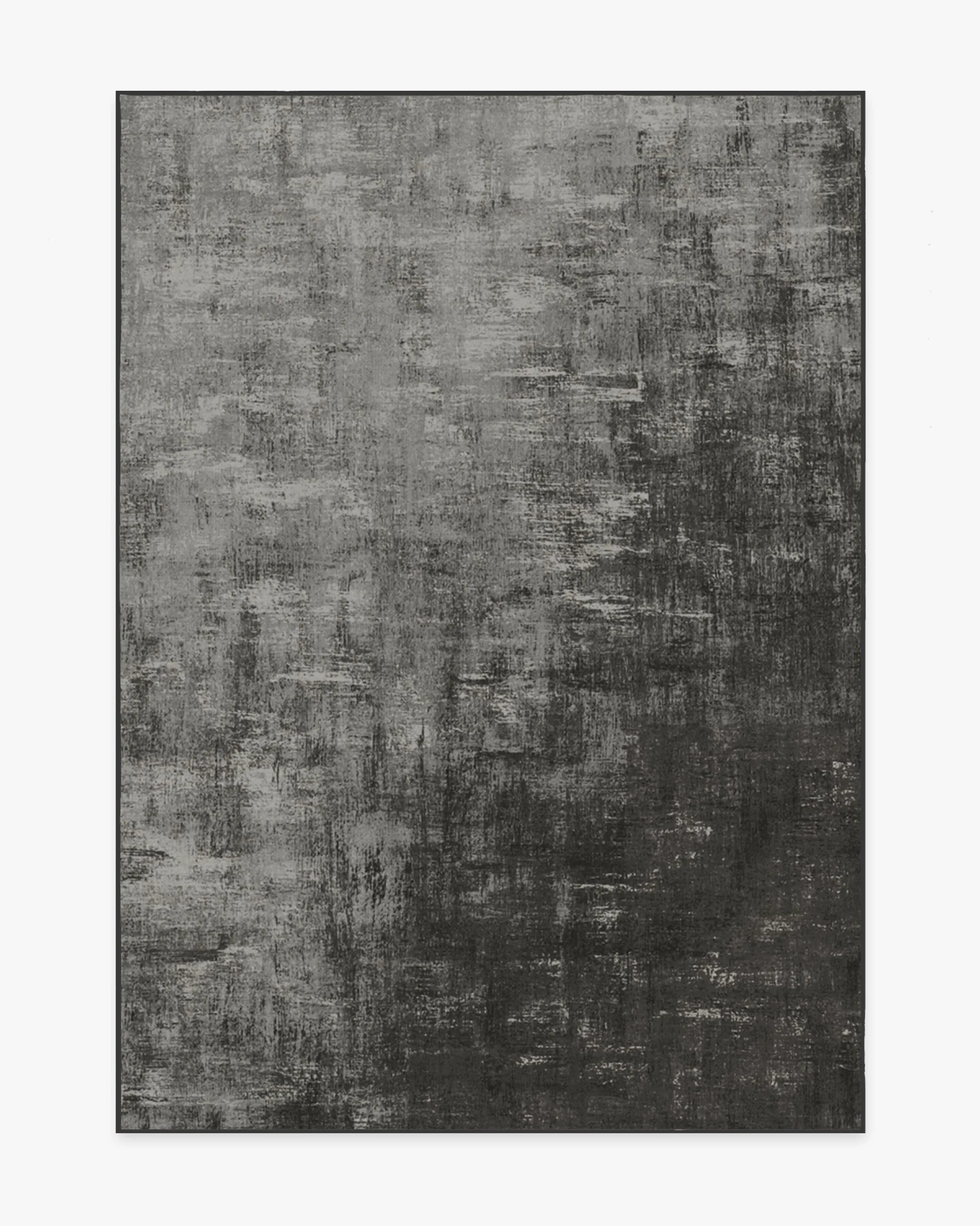 Machine Washable Area Rug - Grey