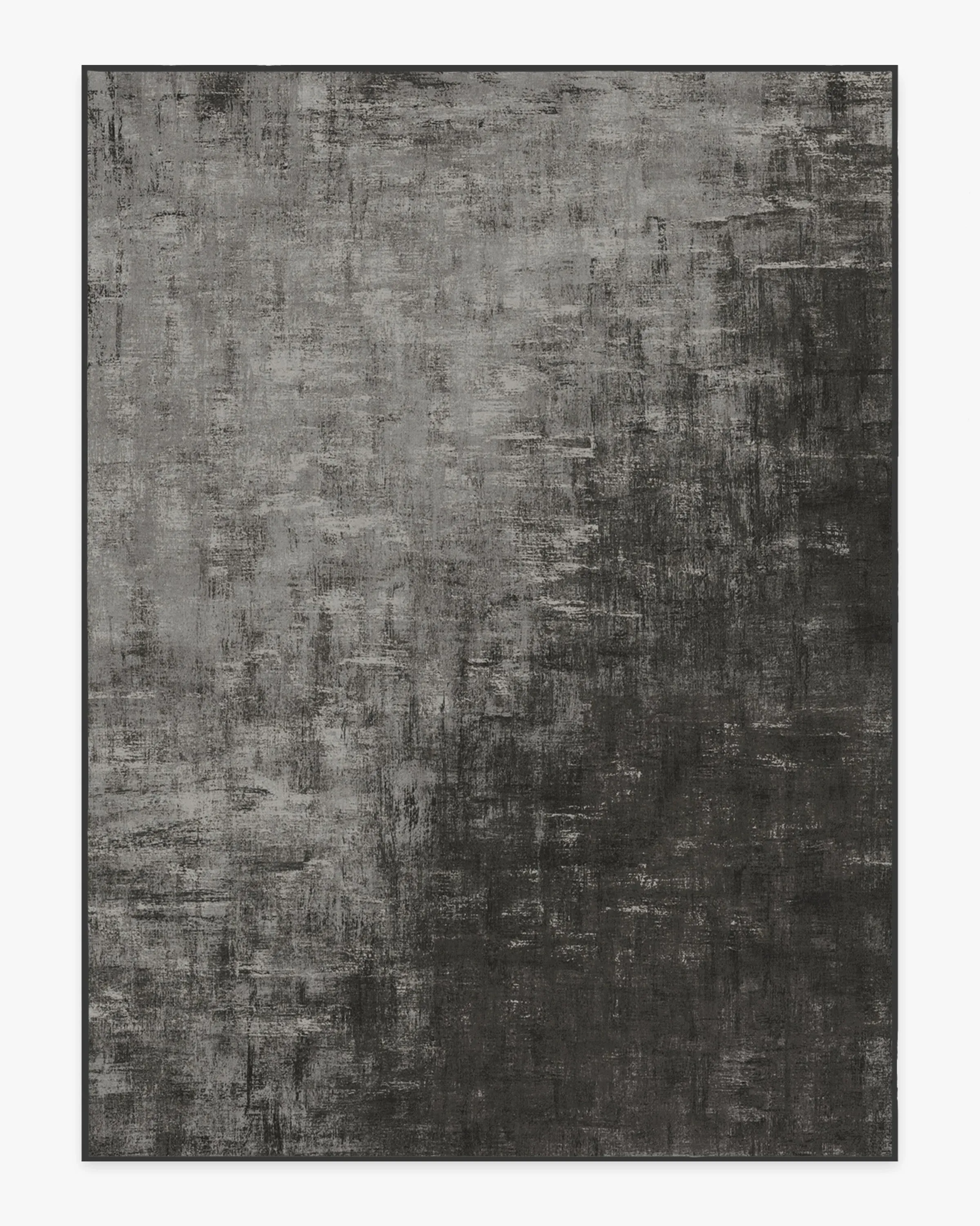 Machine Washable Area Rug - Grey