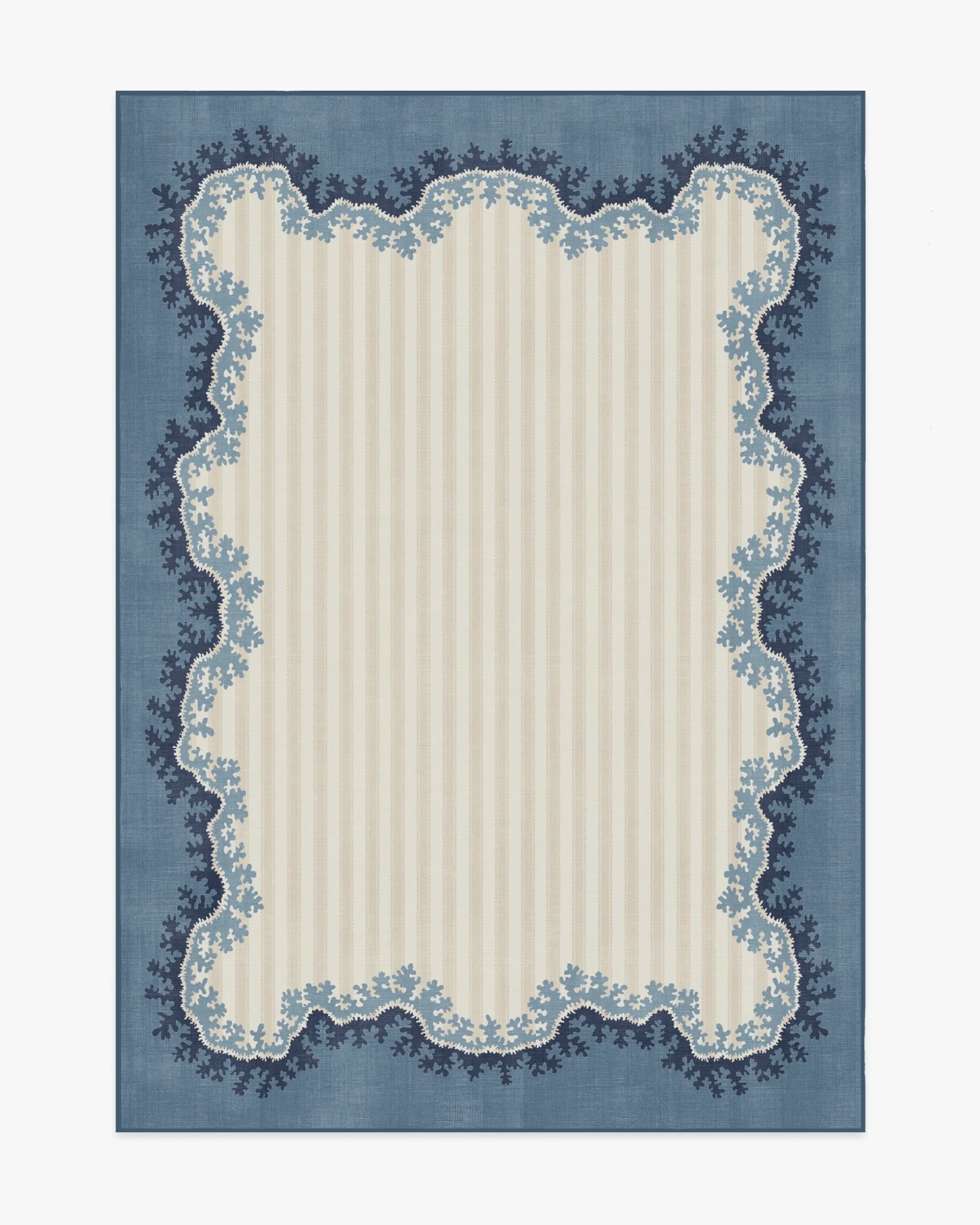 Machine Washable Area Rug - Indigo