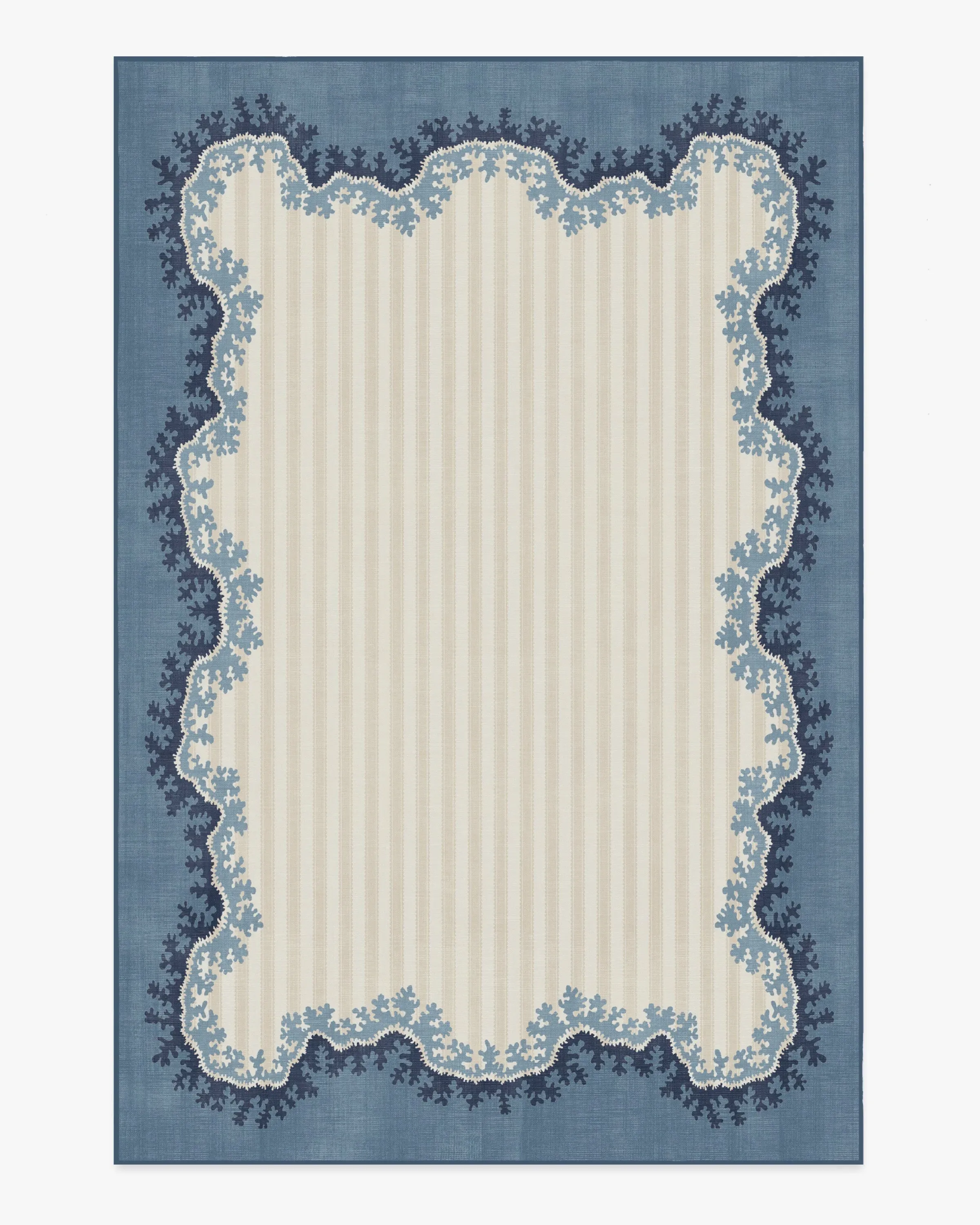 Machine Washable Area Rug - Indigo
