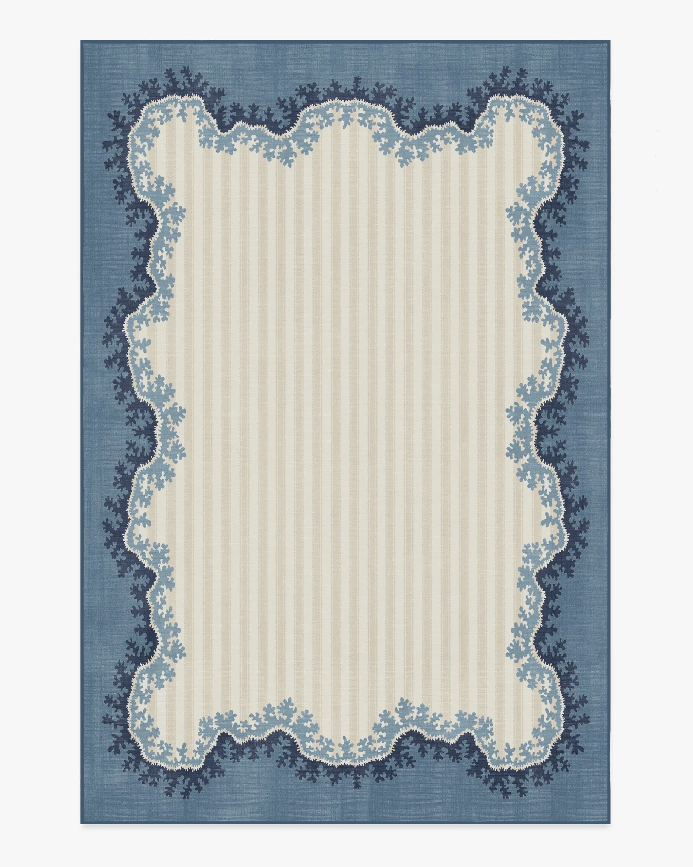 Machine Washable Area Rug - Indigo