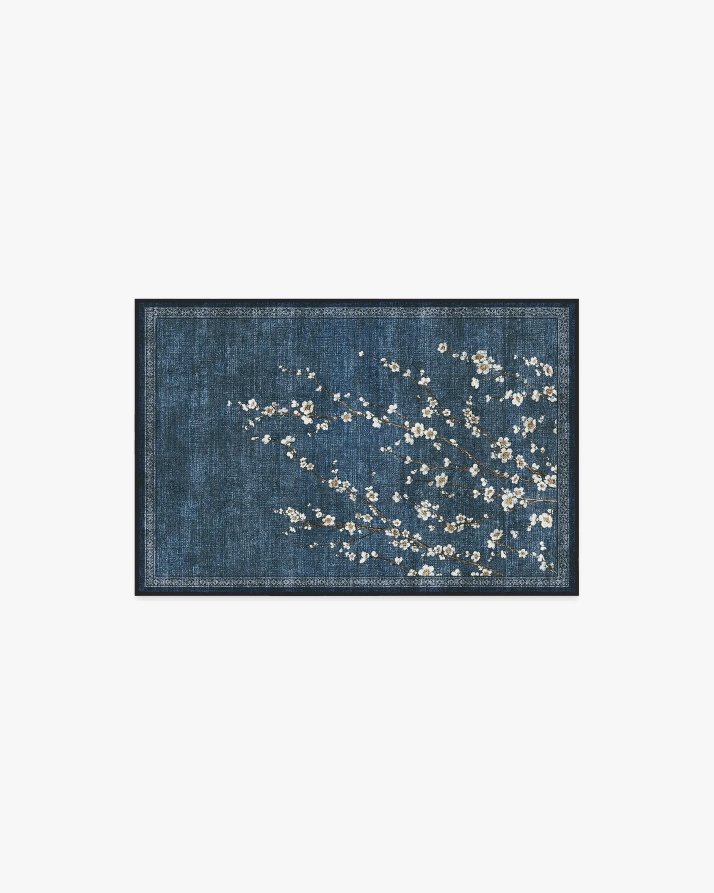 Machine Washable Area Rug - Indigo image