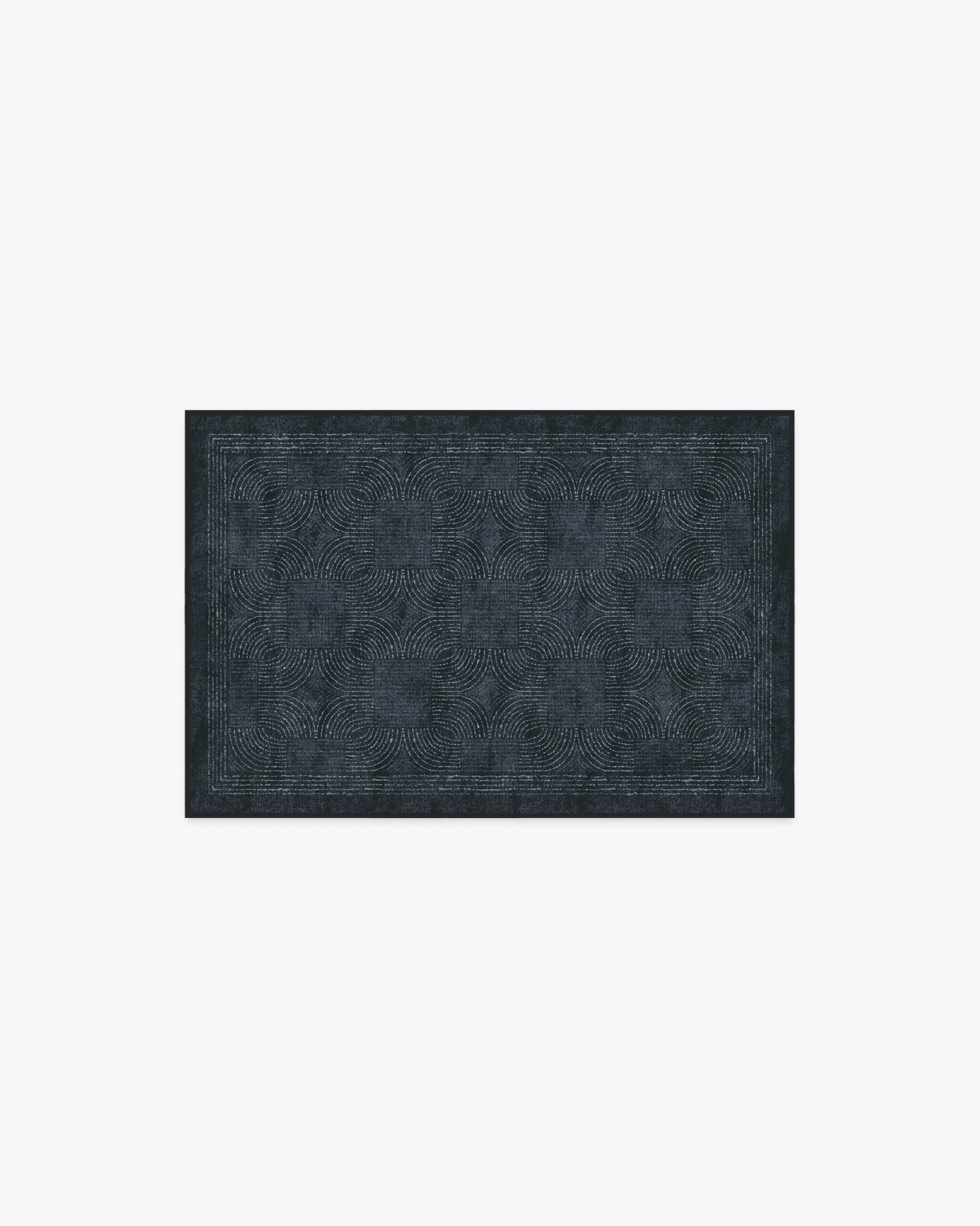 Machine Washable Area Rug - Indigo, Flatwoven image