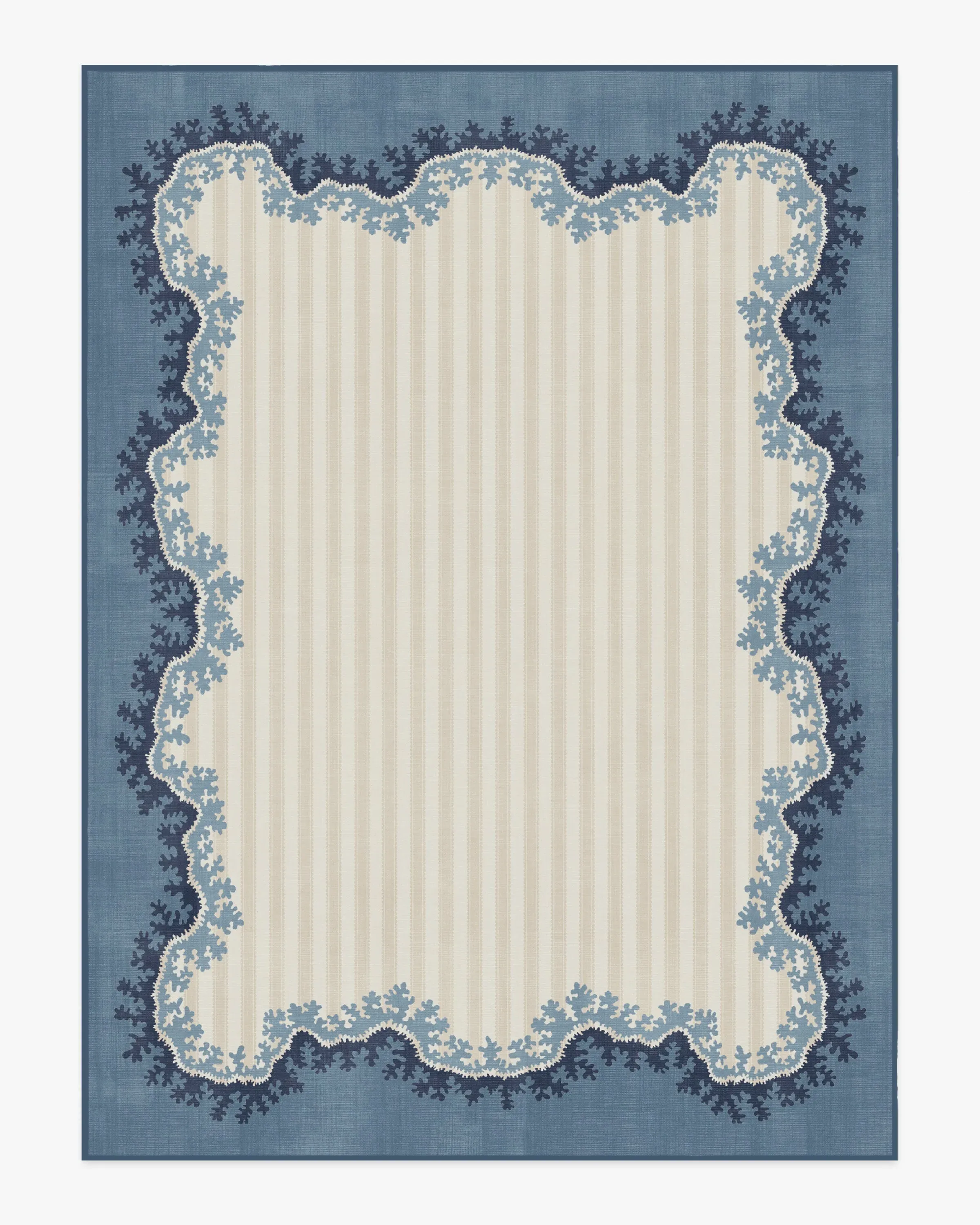 Machine Washable Area Rug - Indigo