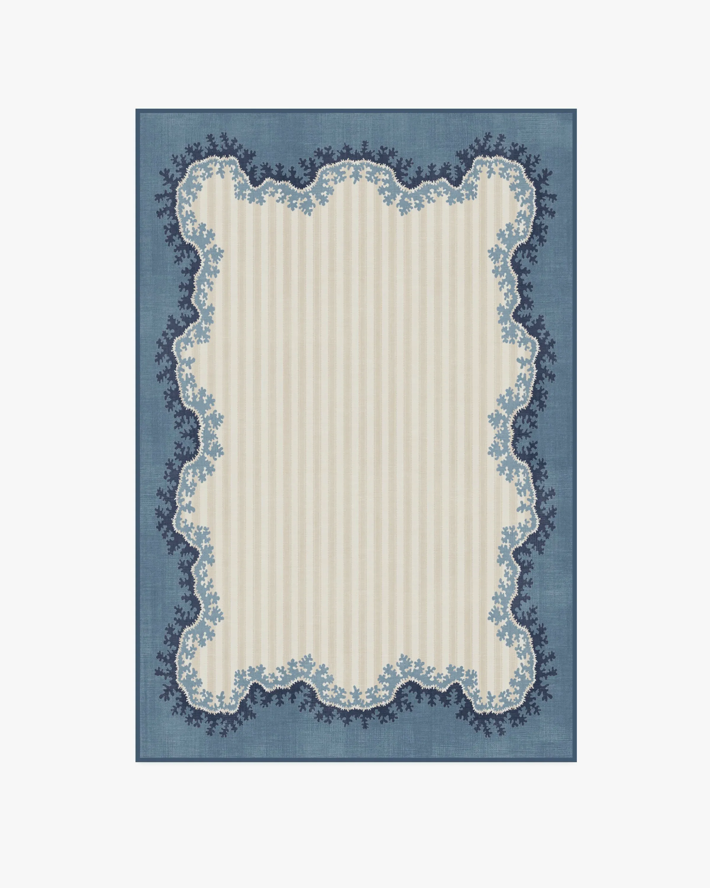 Machine Washable Area Rug - Indigo