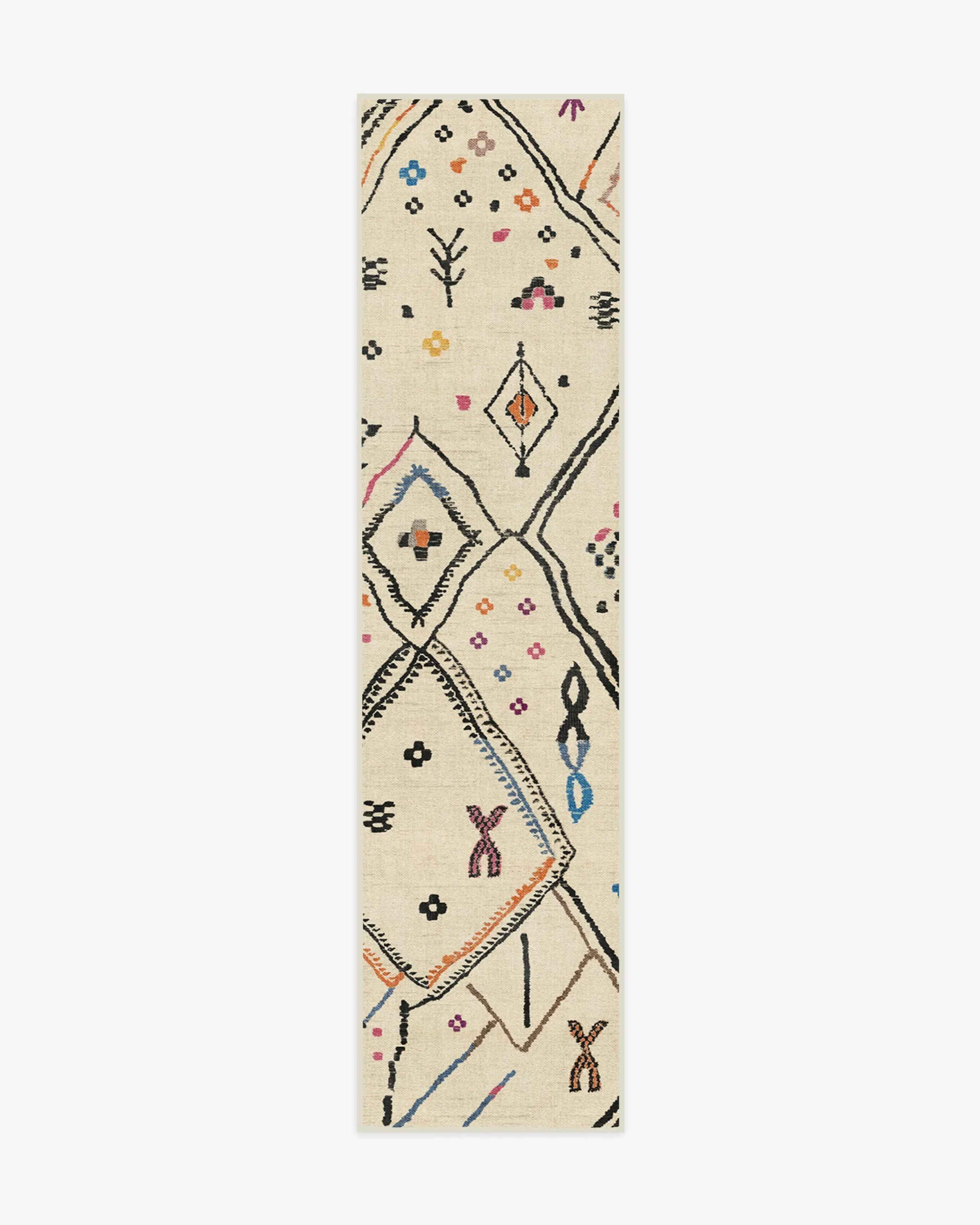Machine Washable Area Rug - Ivory