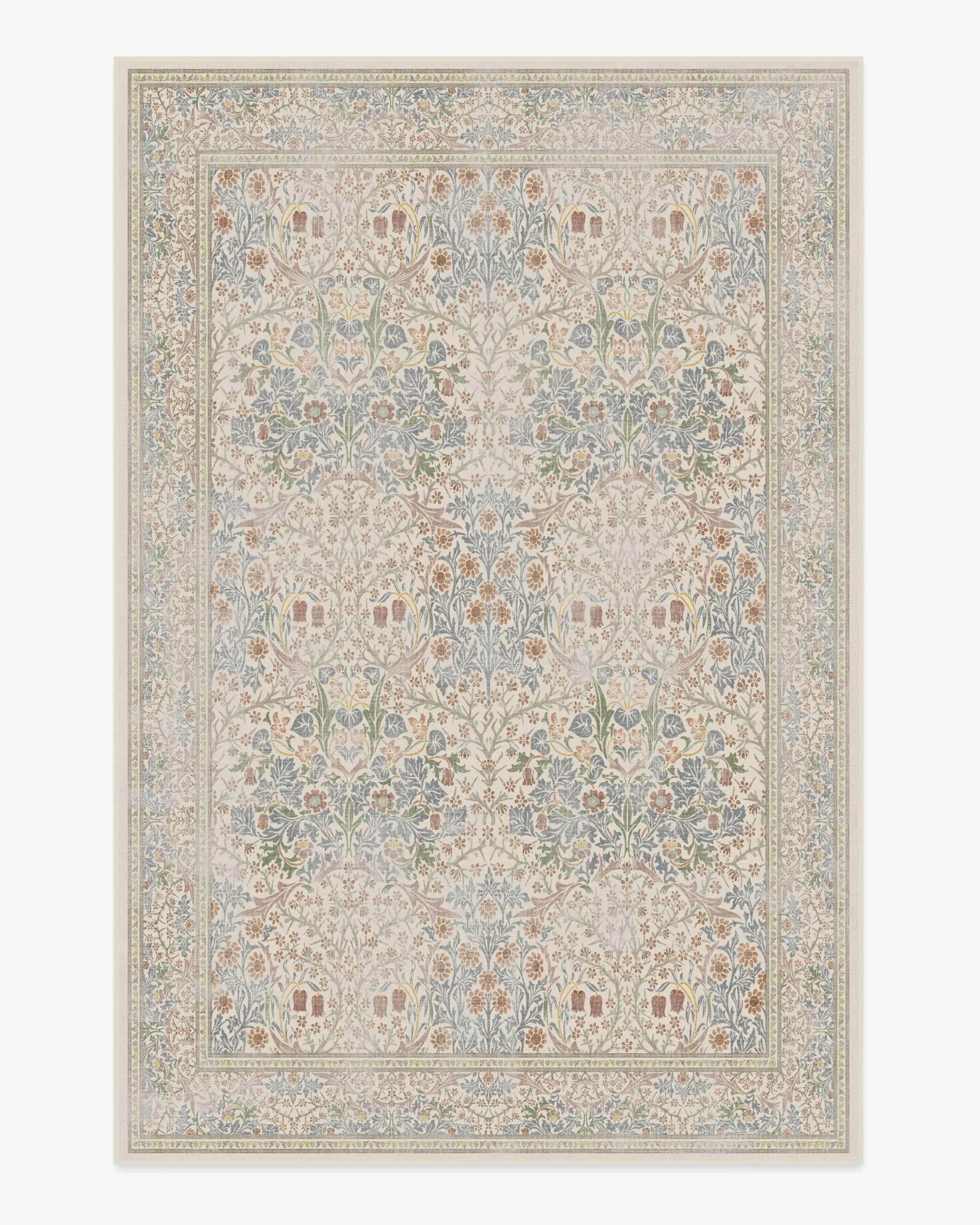 Machine Washable Area Rug - Ivory, Blackthorn