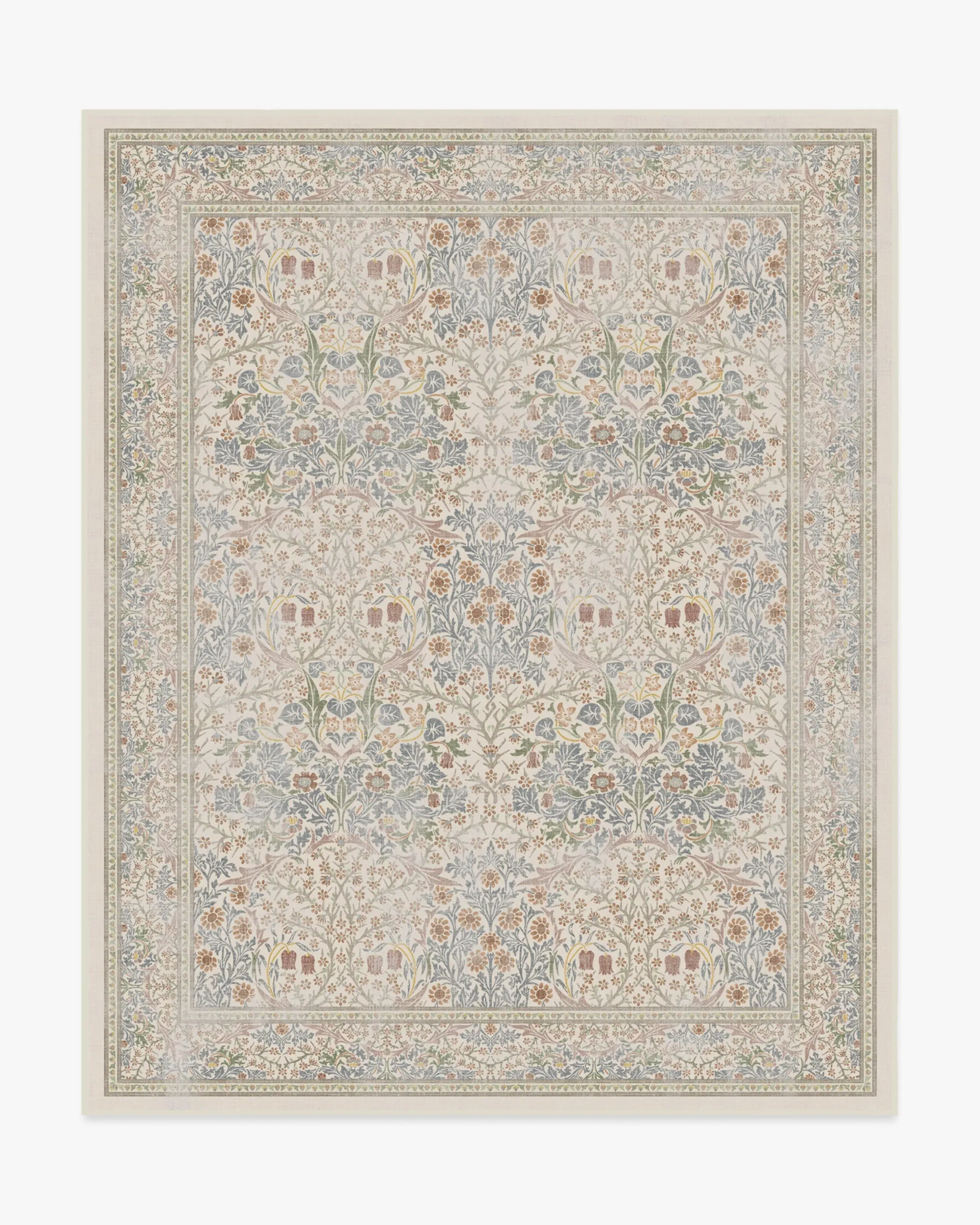 Machine Washable Area Rug - Ivory, Blackthorn