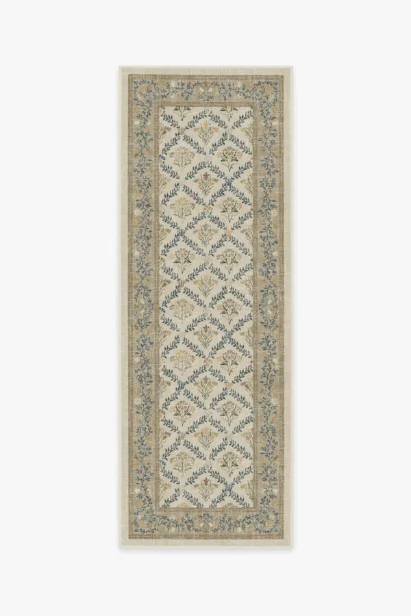 Machine Washable Area Rug - Ivory, Gold
