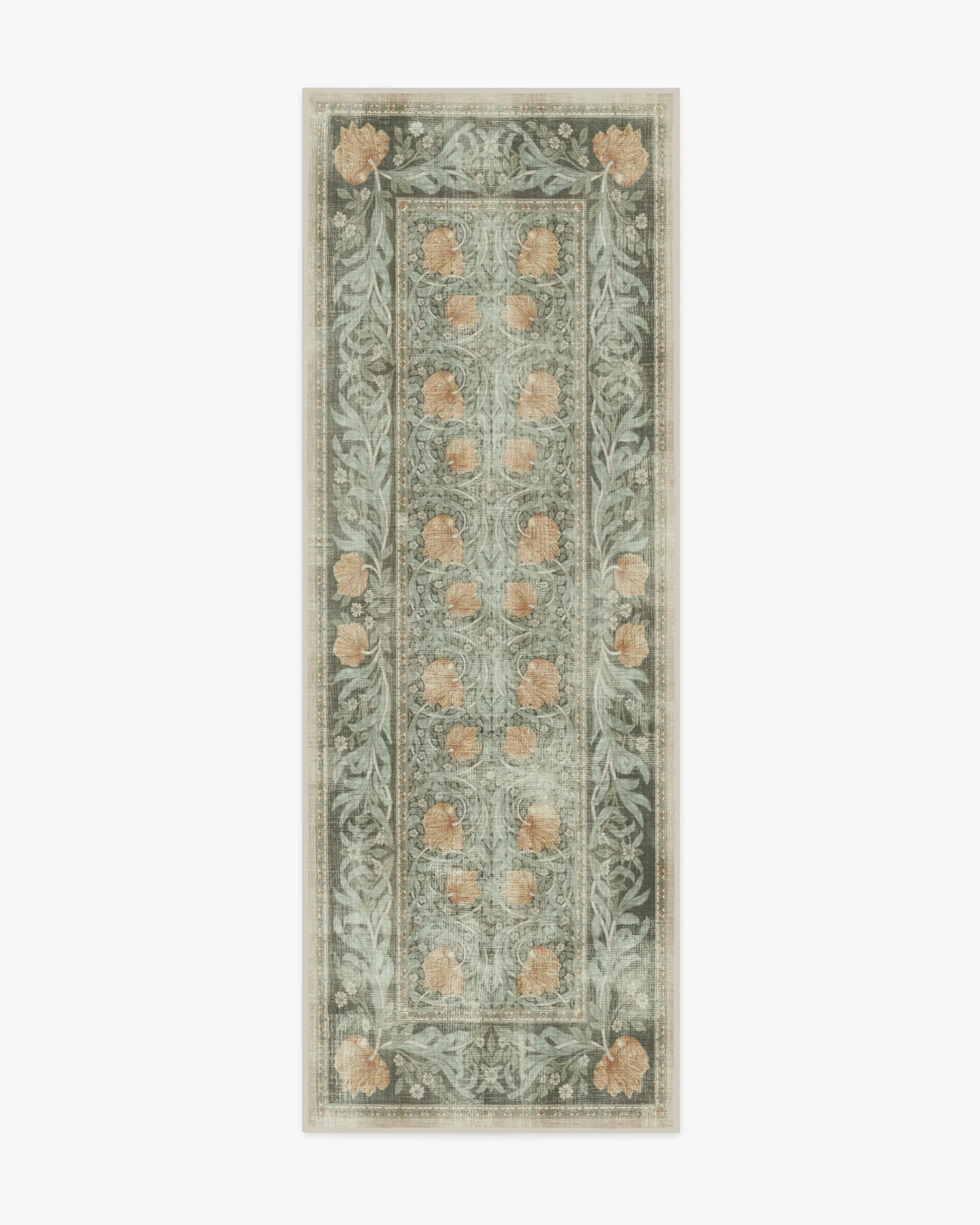 Machine Washable Area Rug - Jade, Flatwoven