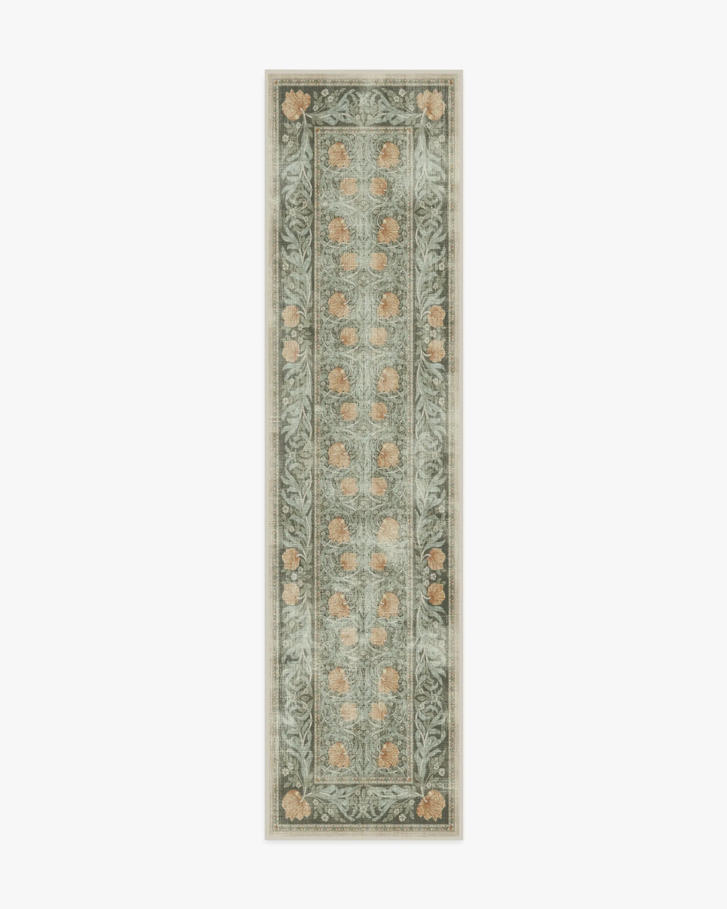 Machine Washable Area Rug - Jade, Flatwoven