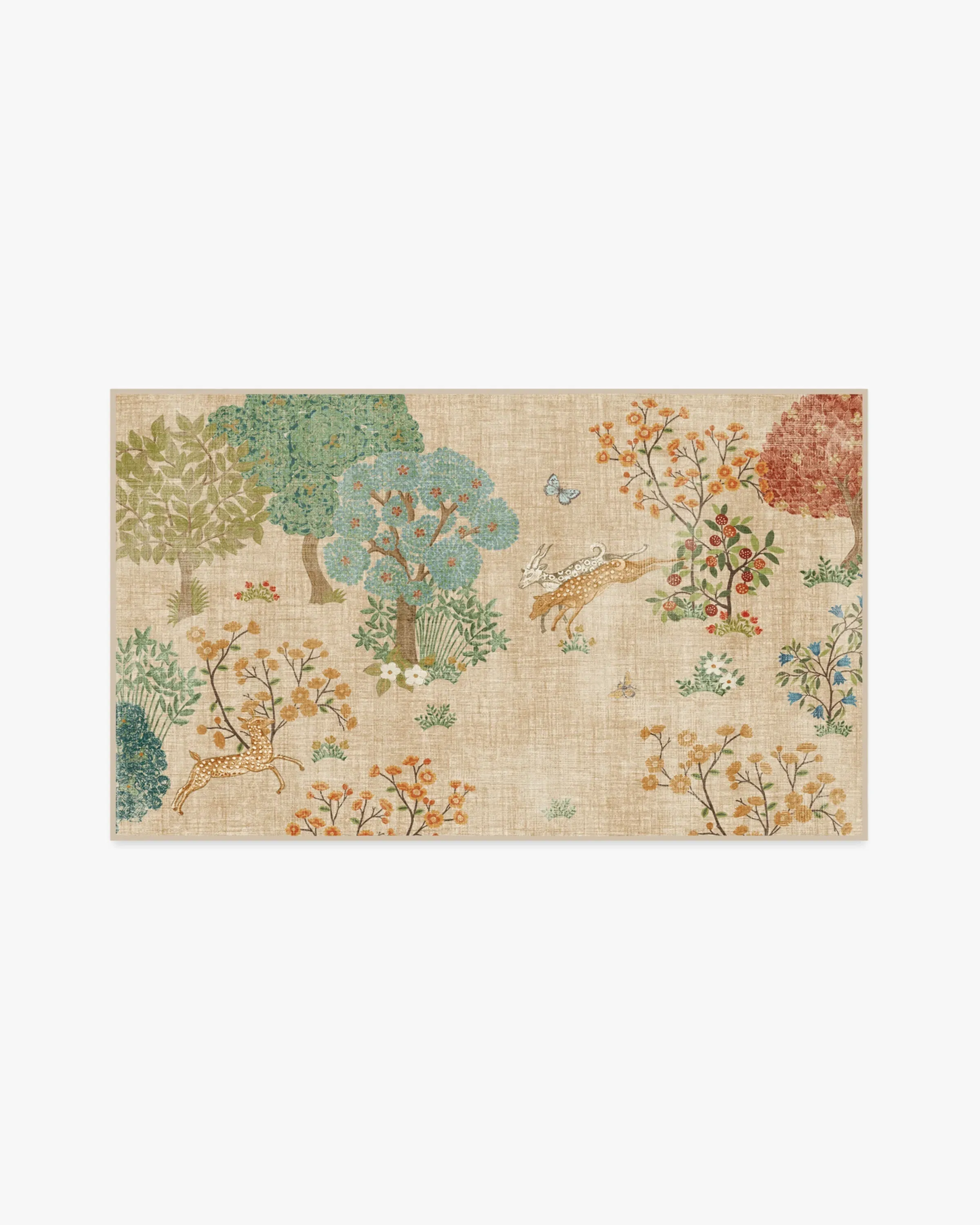 Machine Washable Area Rug - Multicolor