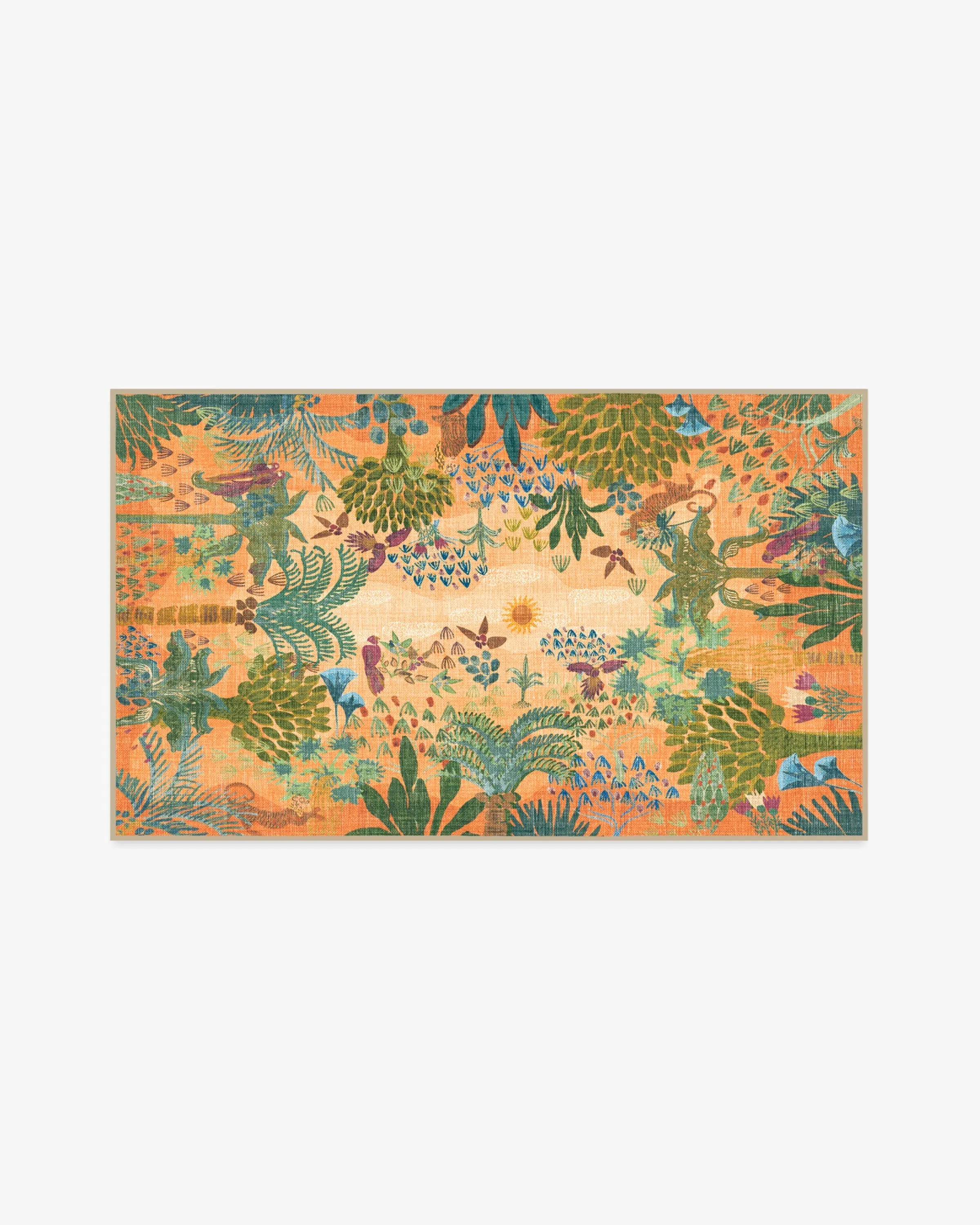 Machine Washable Area Rug - Multicolor image
