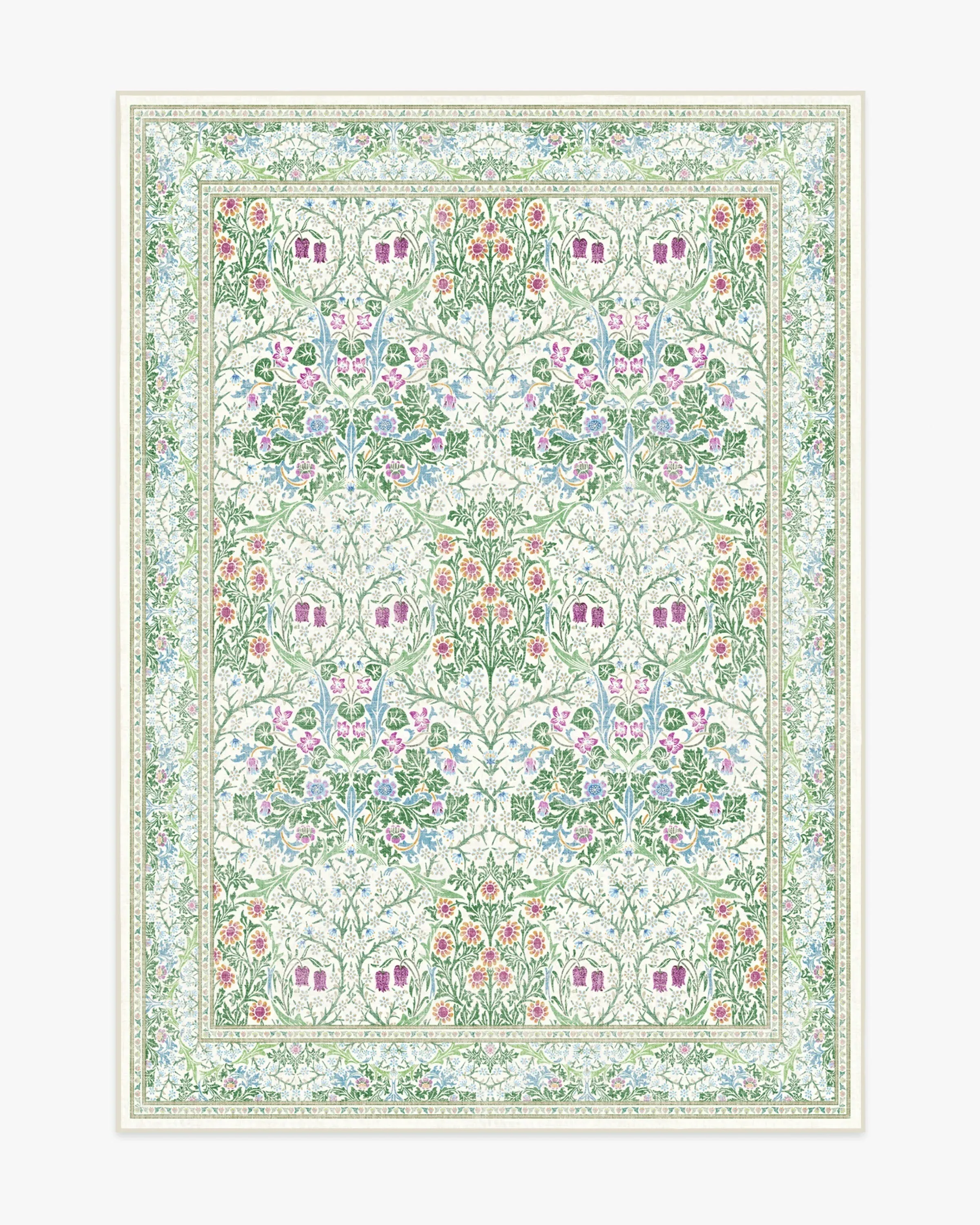 Machine Washable Area Rug - Multicolor