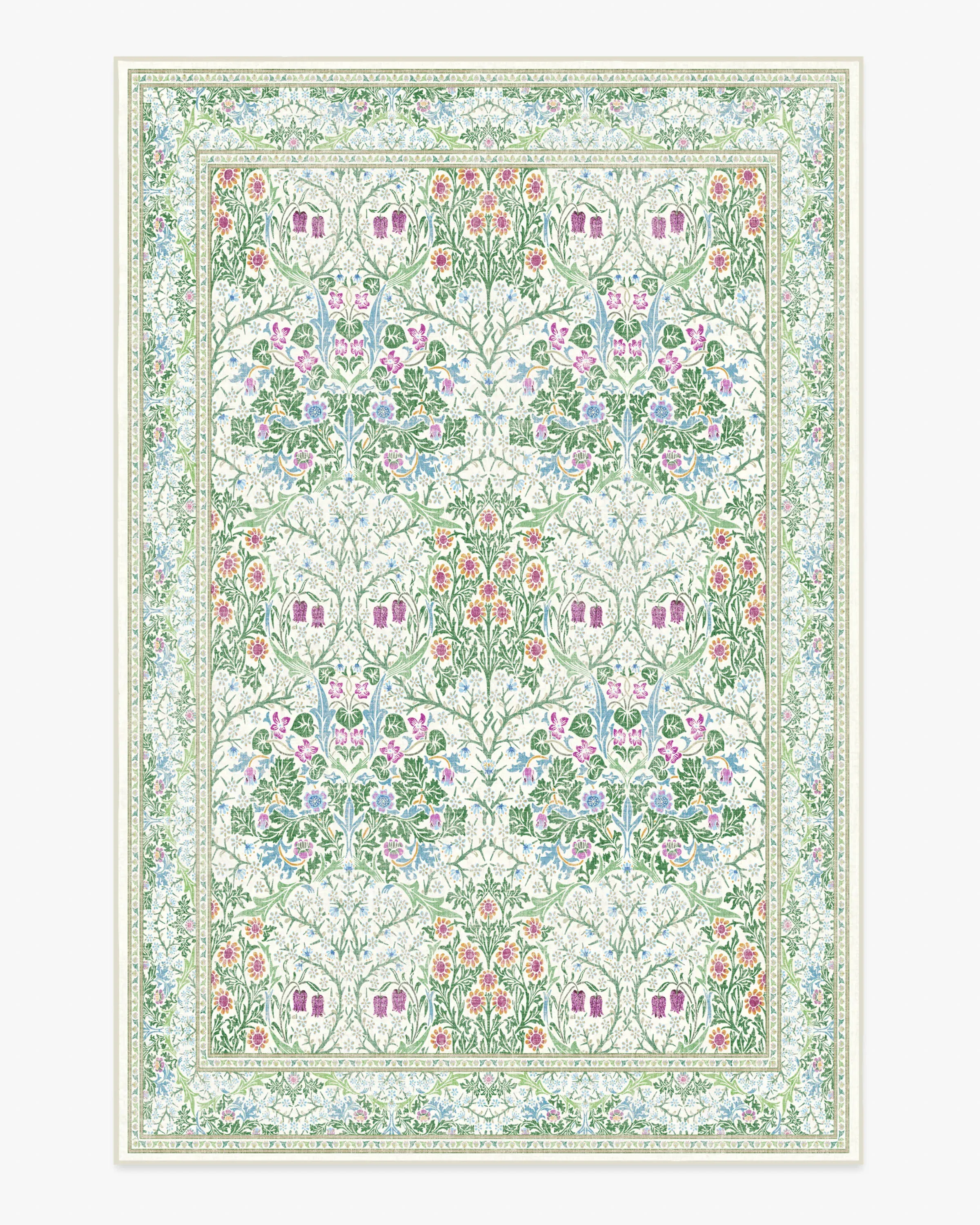 Machine Washable Area Rug - Multicolor