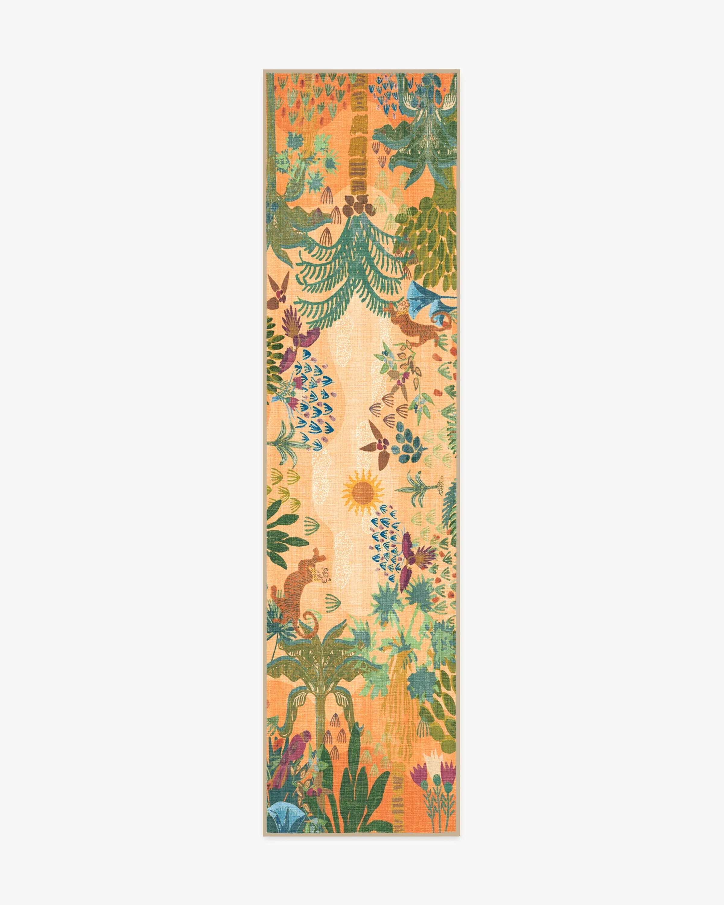 Machine Washable Area Rug - Multicolor