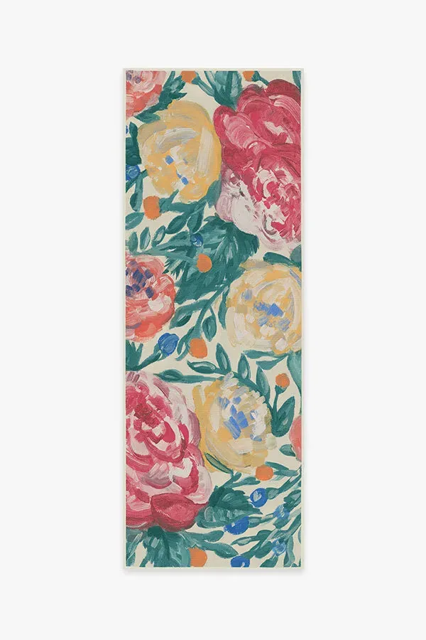 Machine Washable Area Rug - Multicolour