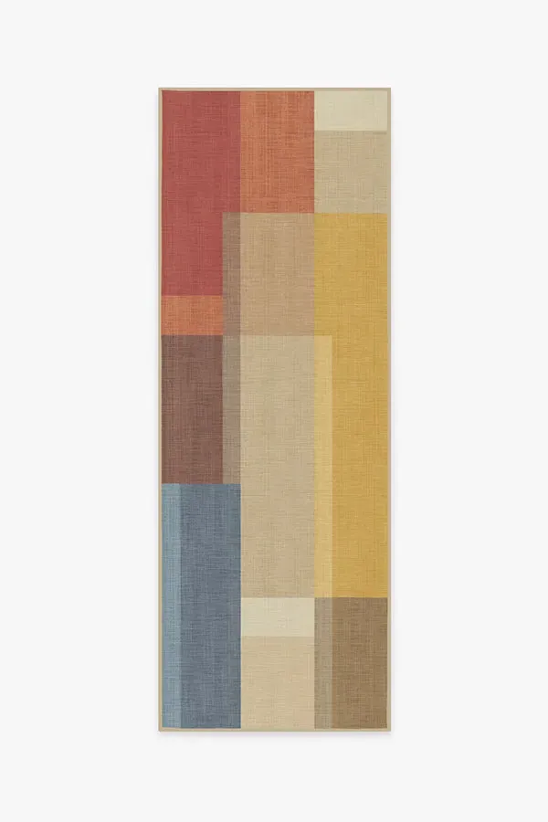 Machine Washable Area Rug - Multicolour